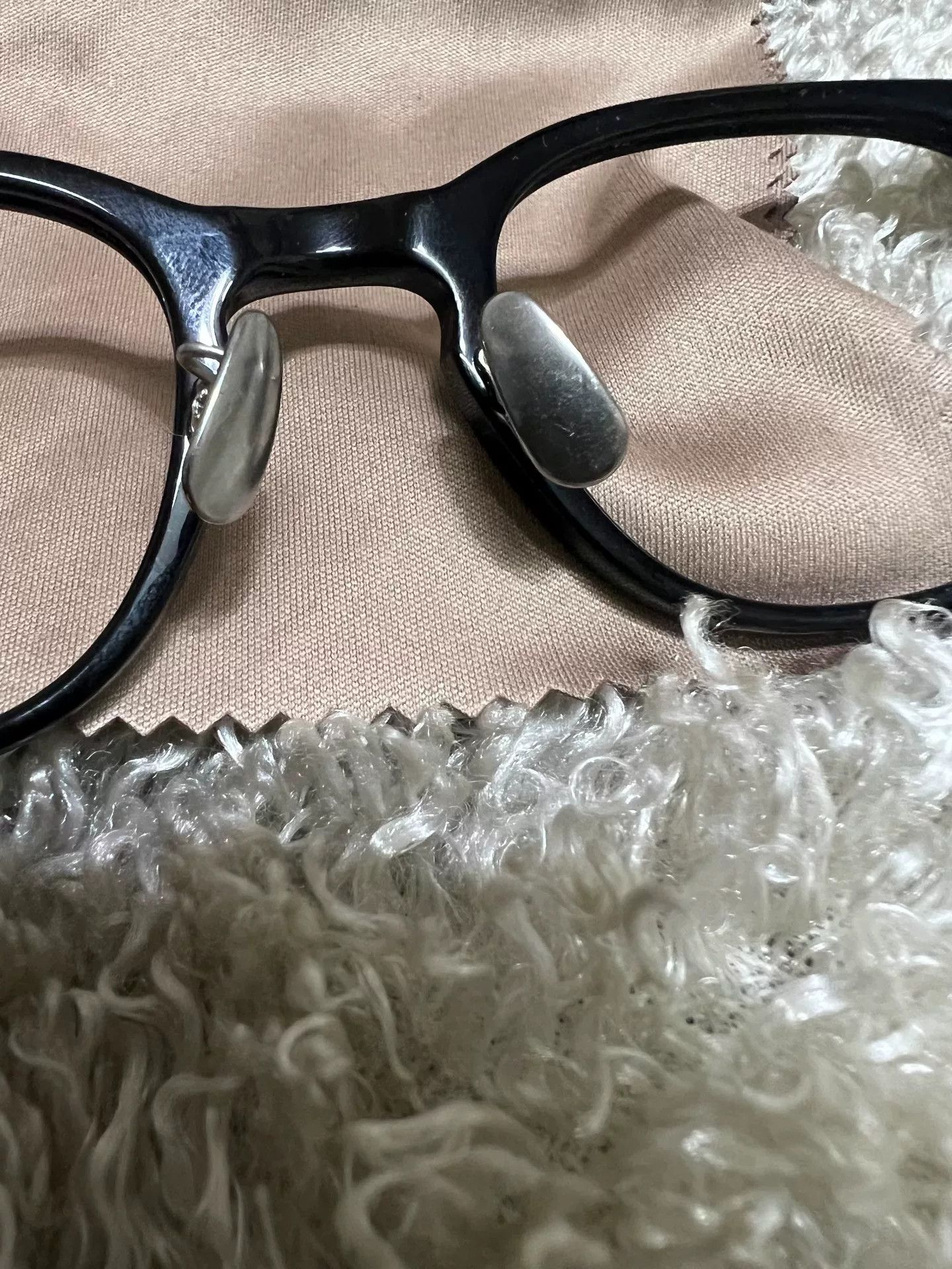 Gold And Wood Japanese Kaneko KCP-15 Celluloid Silver Glasses Size ONE SIZE - 7 Thumbnail