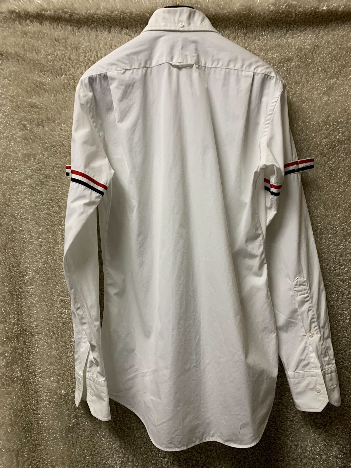 Thom Browne Thom Browne Men's White Shirt Size US M / EU 48-50 / 2 - 5 Thumbnail