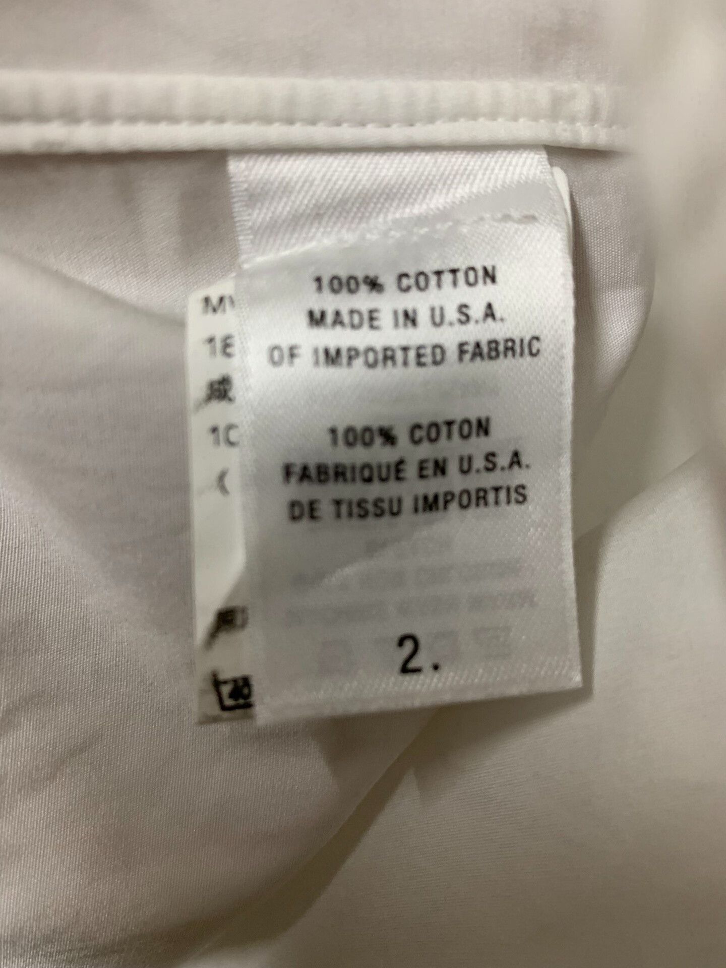 Thom Browne Thom Browne Men's White Shirt Size US M / EU 48-50 / 2 - 6 Thumbnail