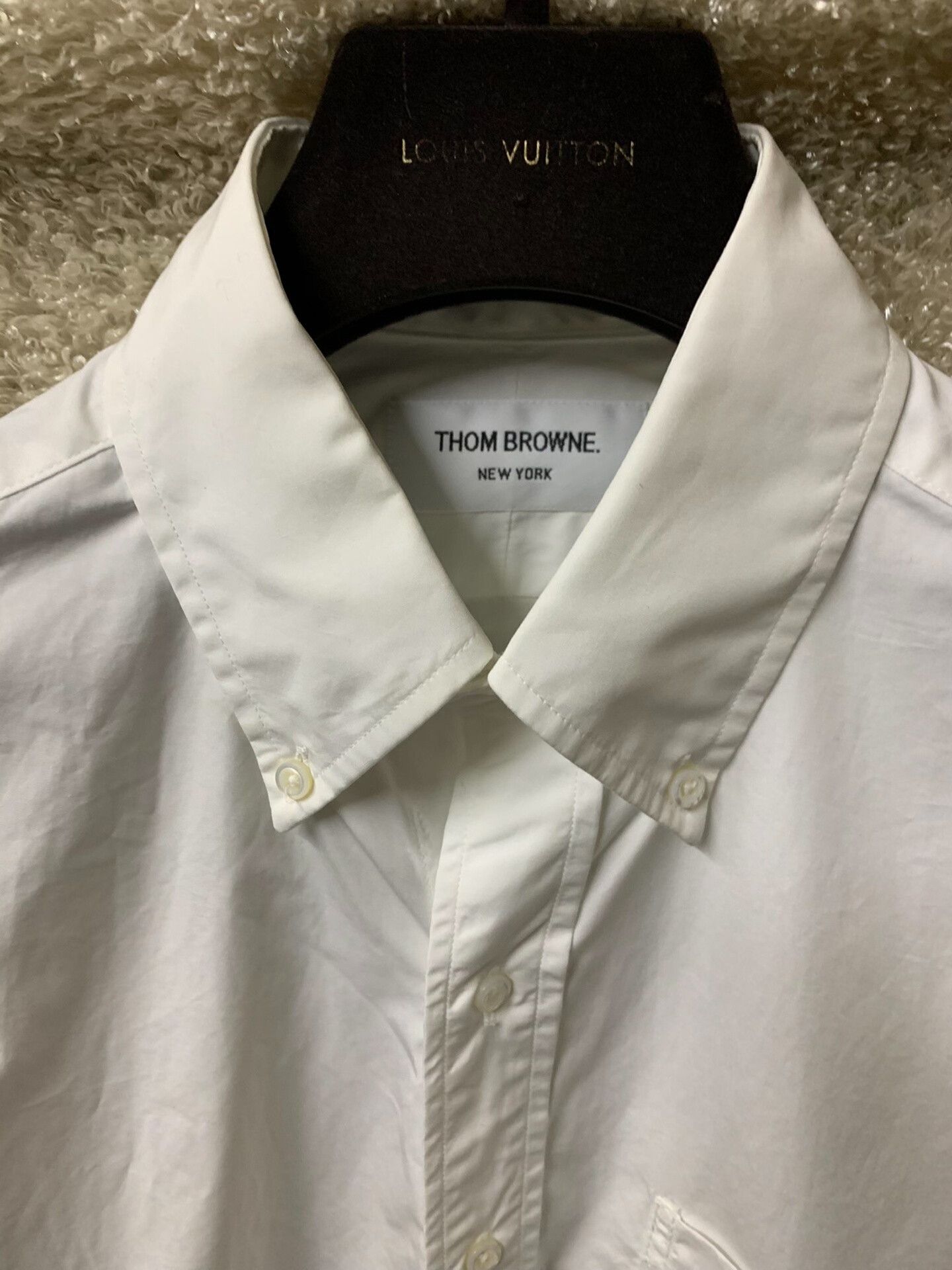 Thom Browne Thom Browne Men's White Shirt Size US M / EU 48-50 / 2 - 2 Thumbnail