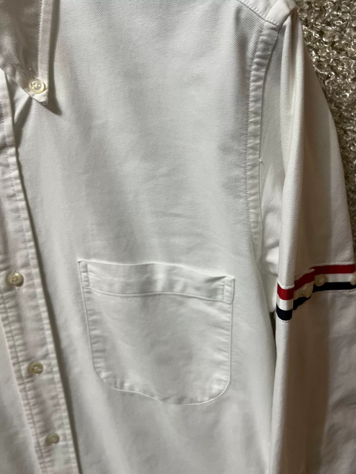 Thom Browne Thom Browne Men's Casual White Shirt Size US S / EU 44-46 / 1 - 3 Thumbnail