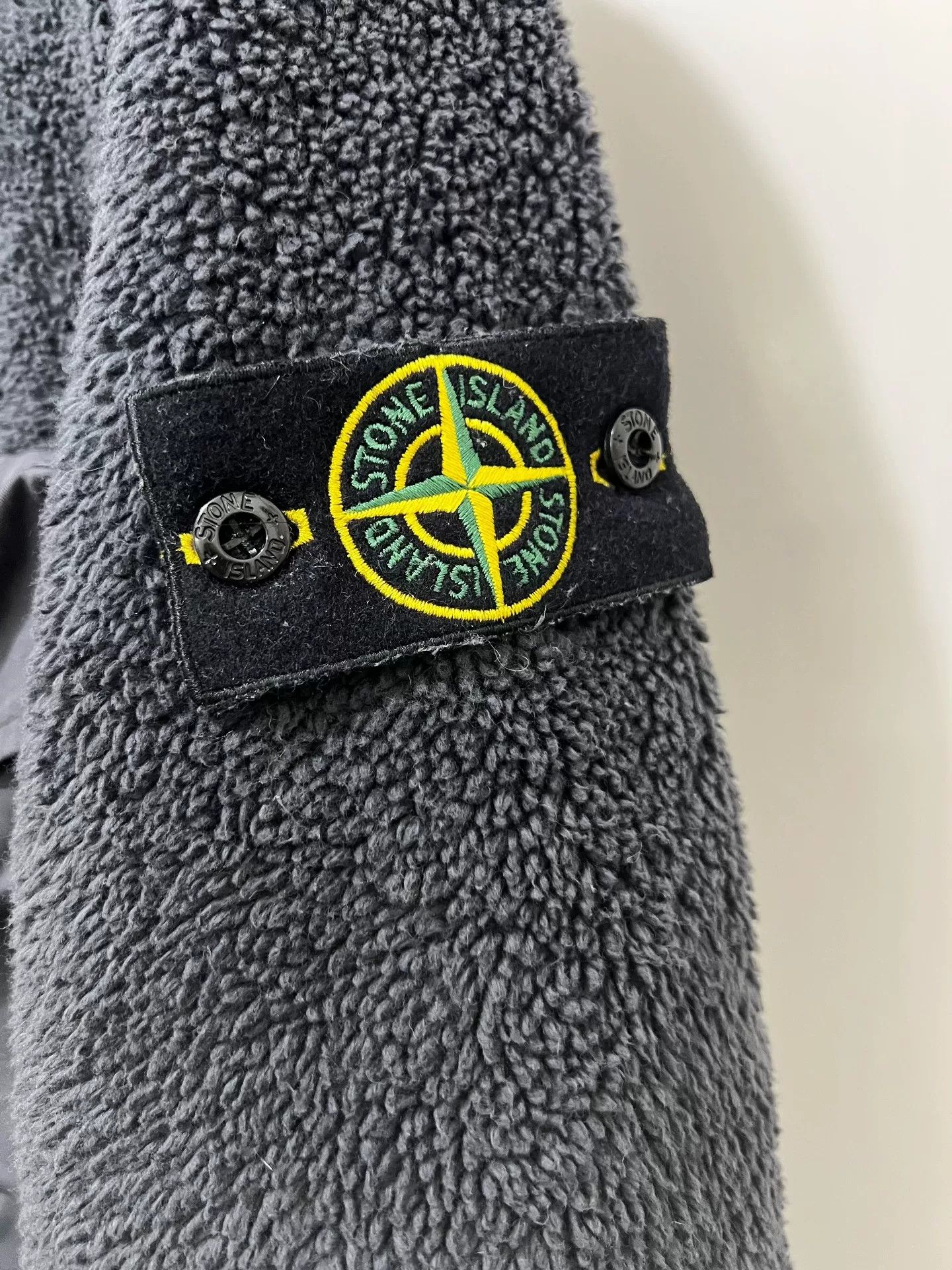 Stone Island Stone Island Men's Hooded Fleece Jacket Size US M / EU 48-50 / 2 - 2 Thumbnail