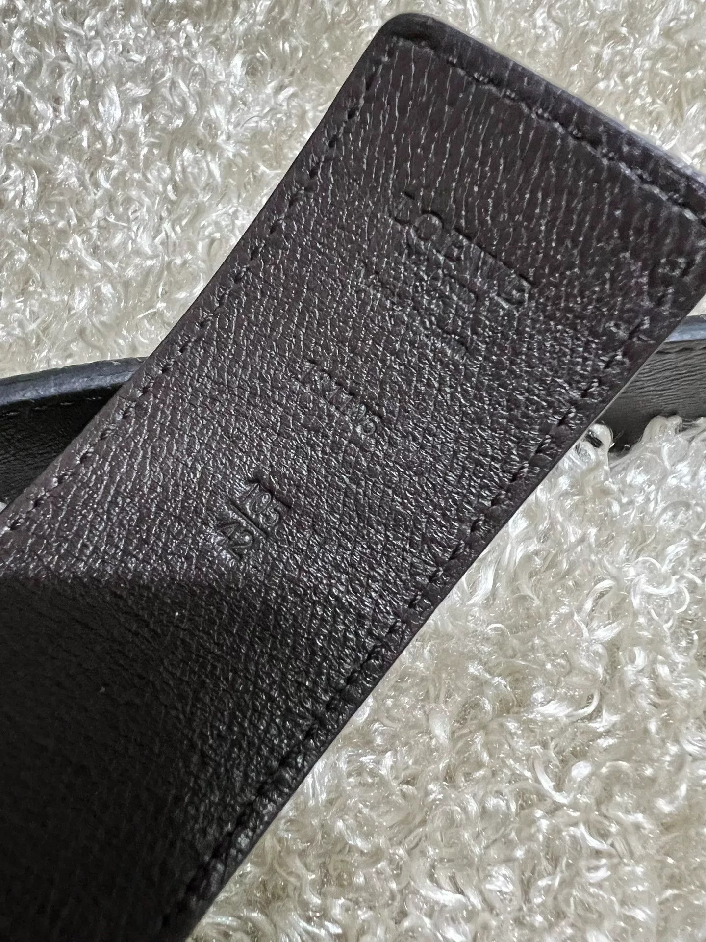 Loewe Loewe Men's Full Leather Belt Size ONE SIZE - 5 Thumbnail