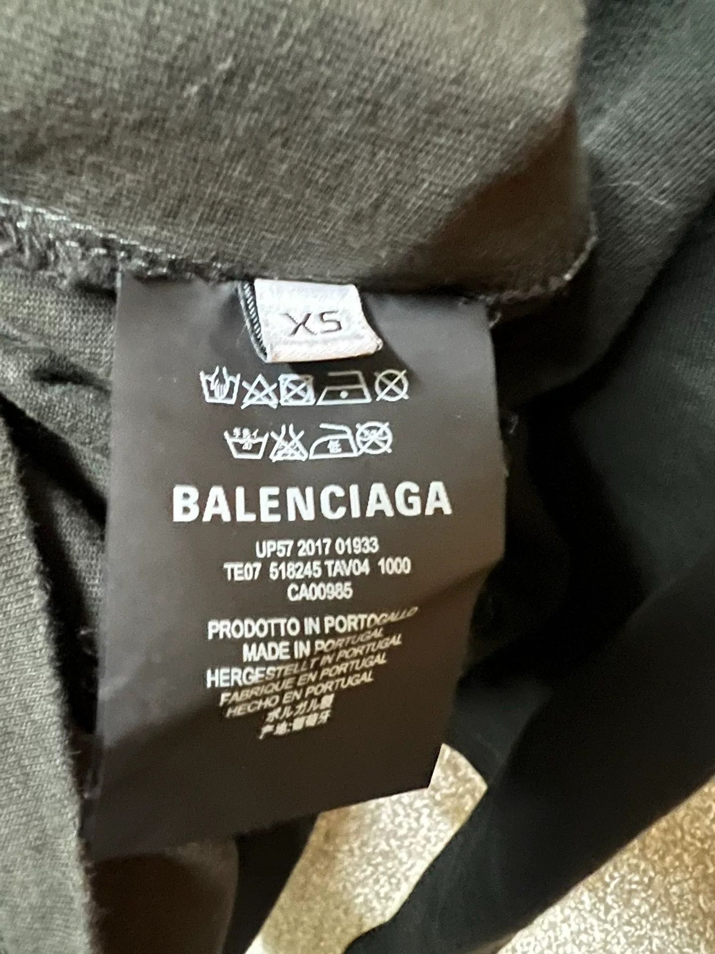 Balenciaga Balenciaga Men's Casual Short-Sleeve T-Shirt Size US XS / EU 42 / 0 - 6 Thumbnail