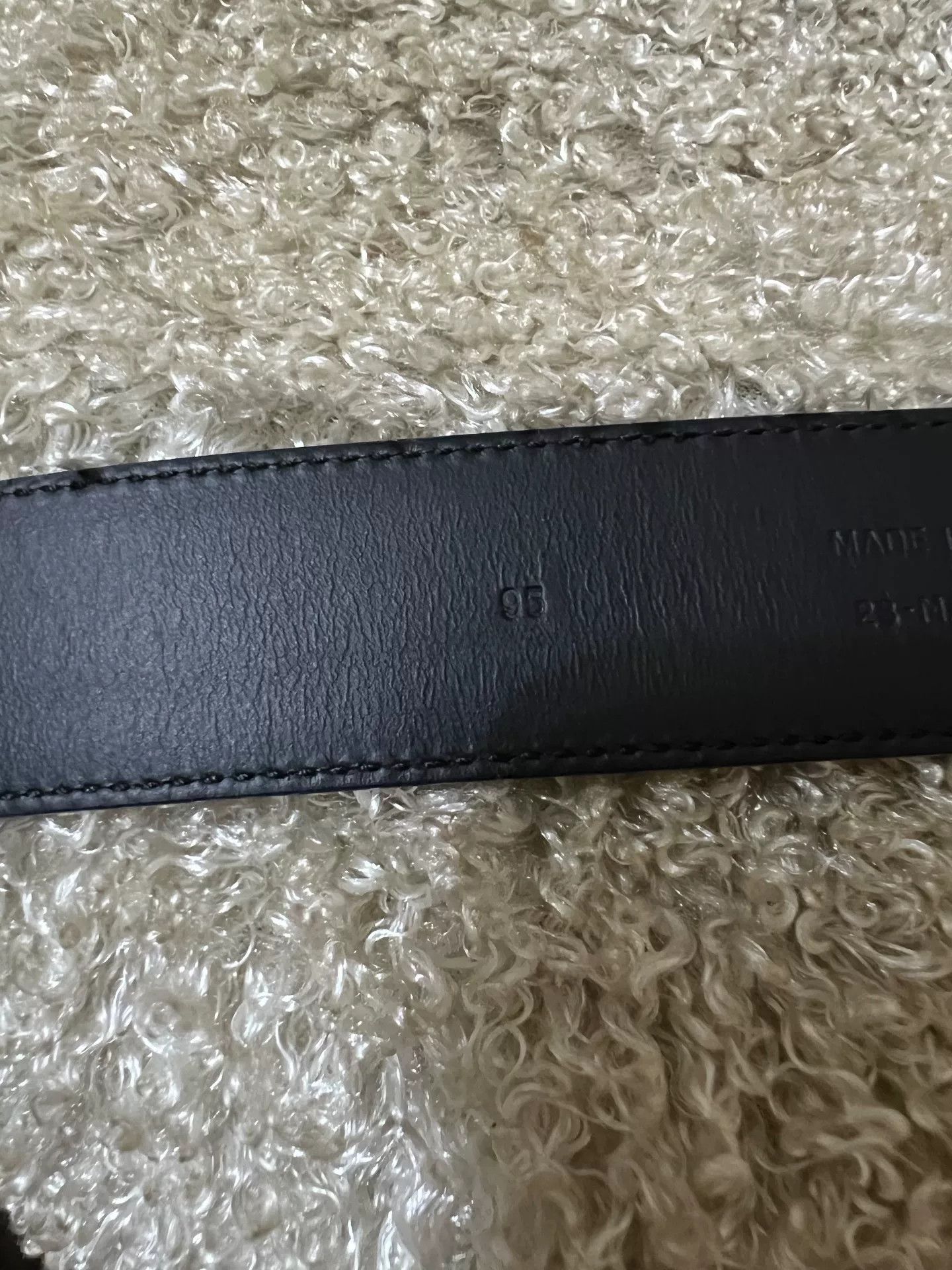 Dior Dior Homme Men's Leather Belt Size ONE SIZE - 5 Thumbnail