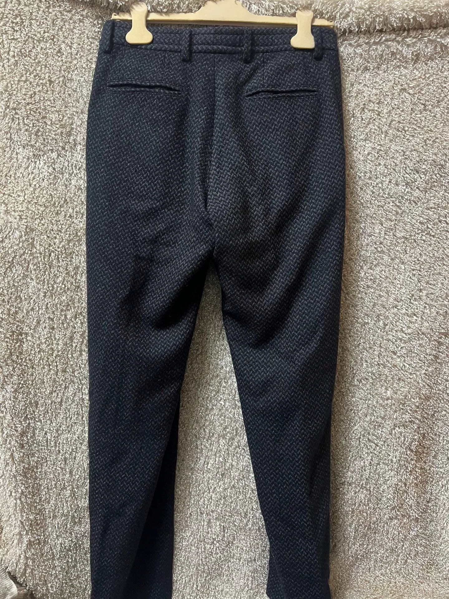 Giorgio Armani Giorgio Armani Black Label Men's Wool Pants Size US 32 / EU 48 - 3 Thumbnail