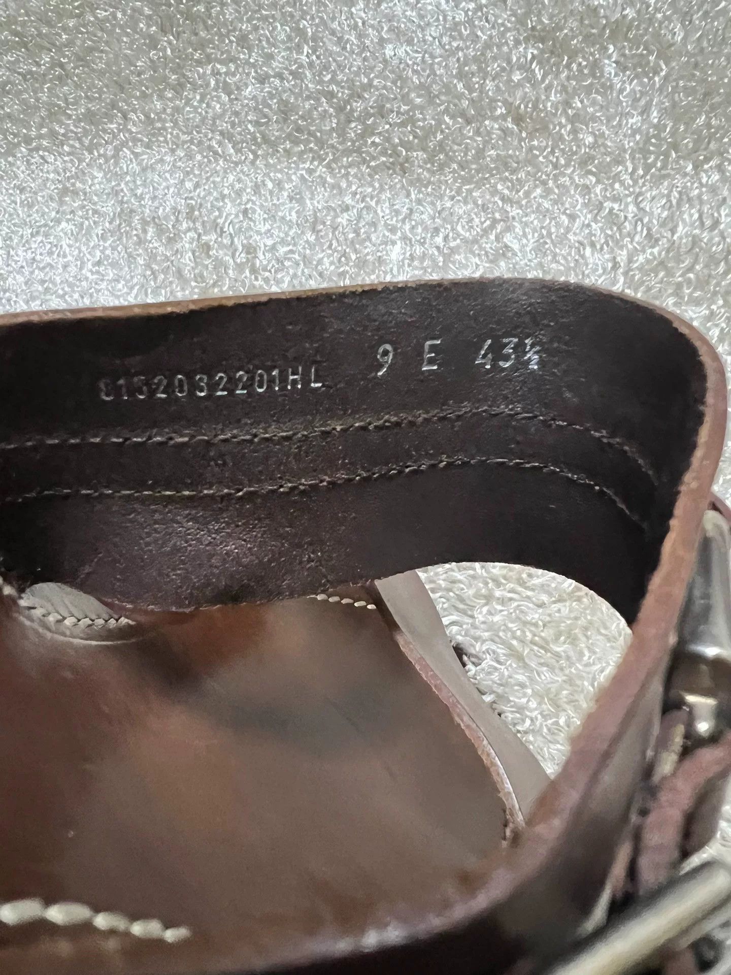 Ralph Lauren Ralph Lauren Men's Leather Slipper Sandals Size US 10.5 / EU 43-44 - 5 Thumbnail