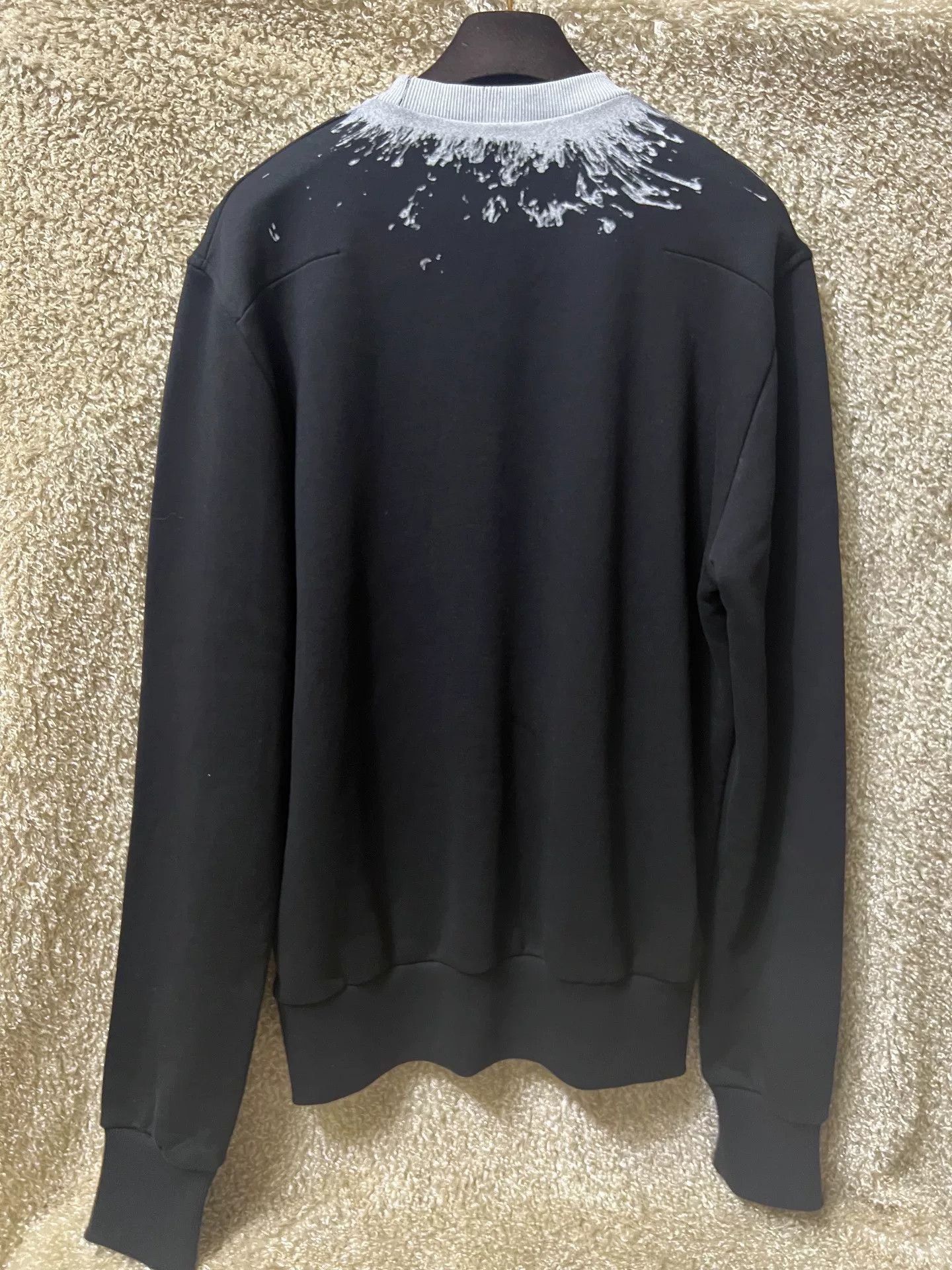Dior Dior Homme Men's Splatter Crewneck Sweatshirt Size US S / EU 44-46 / 1 - 8 Thumbnail