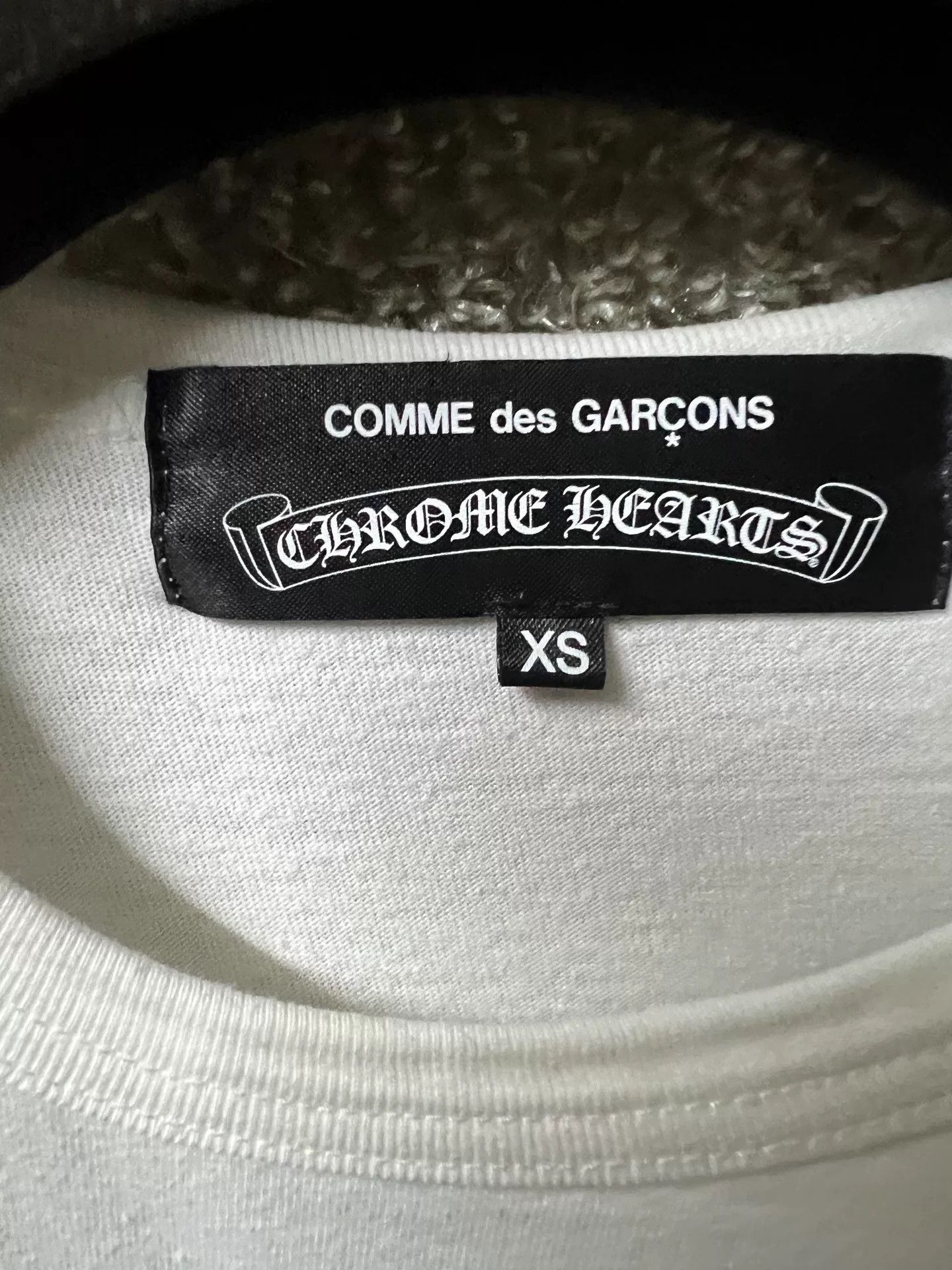 Comme des Garcons Chrome Hearts x CDG Women's Casual T-Shirt Size XS / US 0-2 / IT 36-38 - 4 Thumbnail