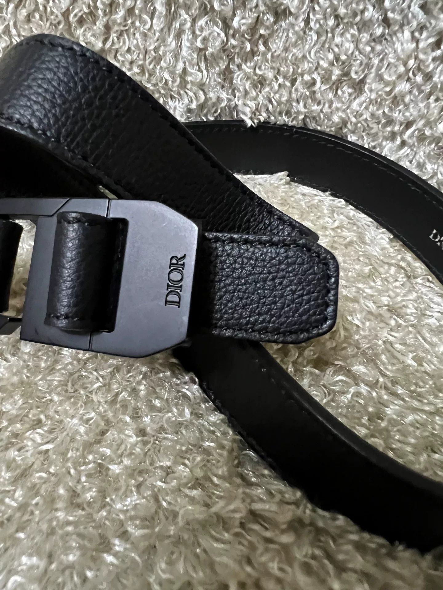 Dior Dior Homme Genuine Leather Belt Size ONE SIZE - 2 Thumbnail