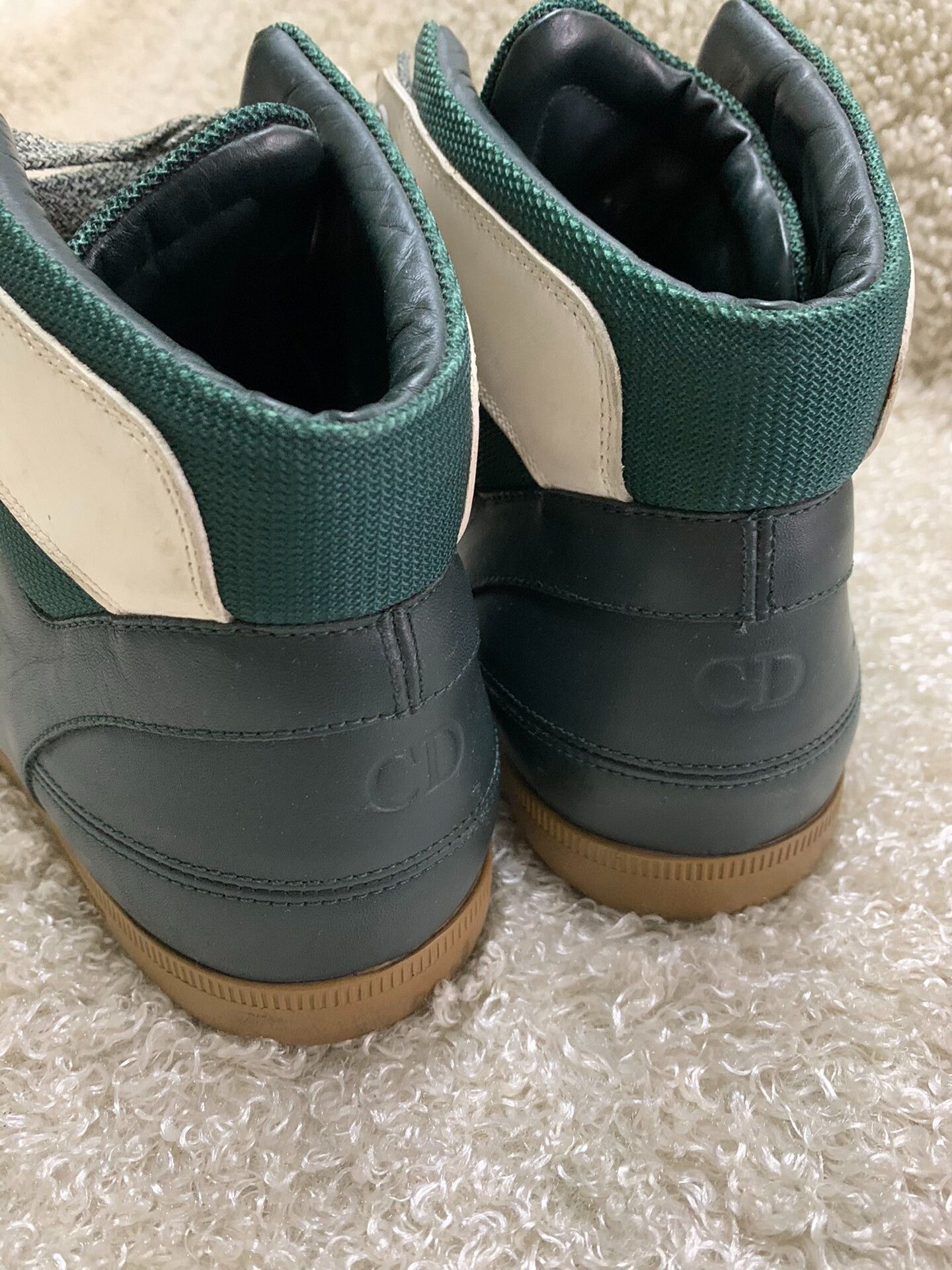 Dior Dior Homme Men's High-Top Sneakers Size US 8 / EU 41 - 4 Thumbnail