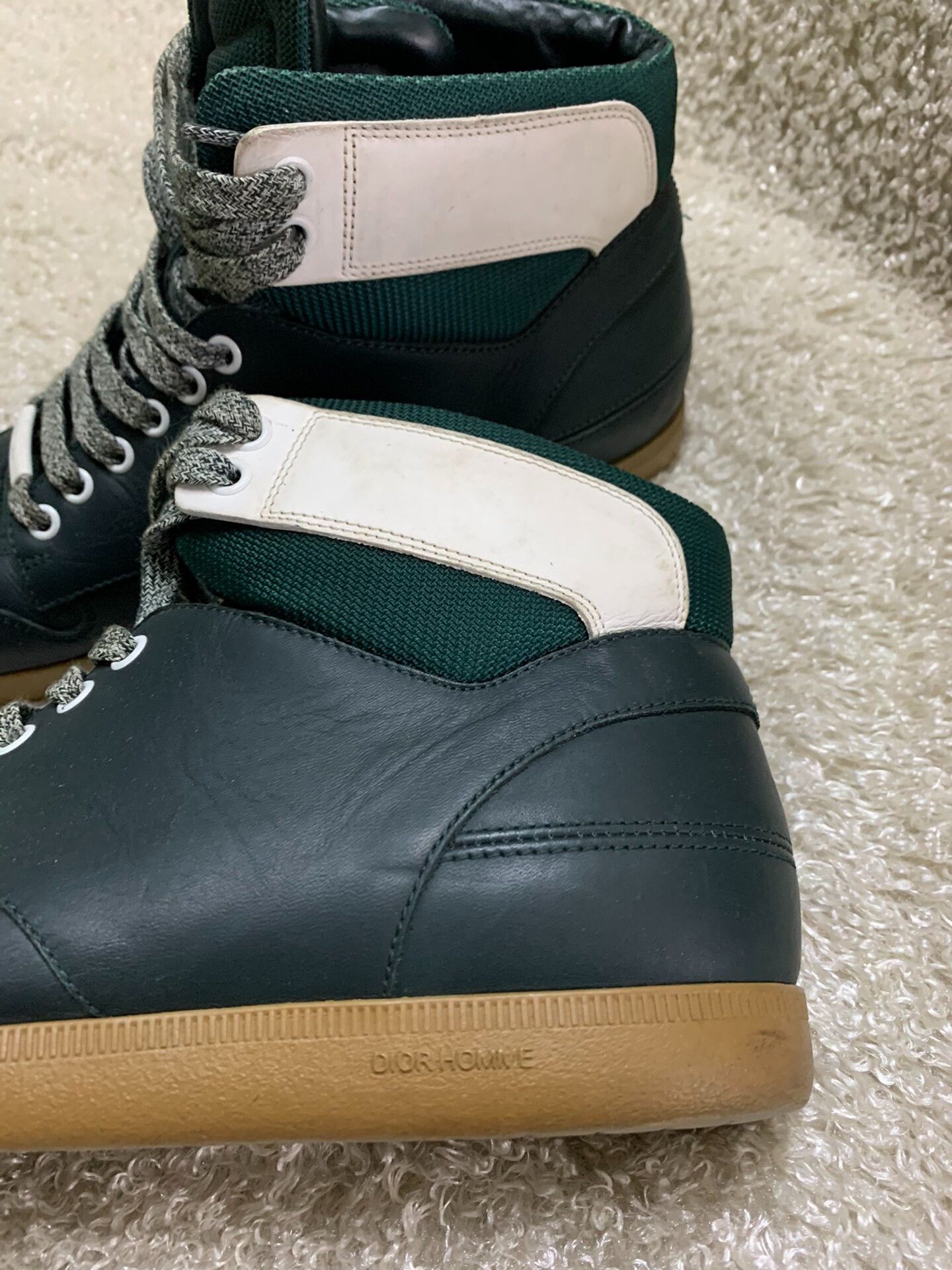Dior Dior Homme Men's High-Top Sneakers Size US 8 / EU 41 - 3 Thumbnail