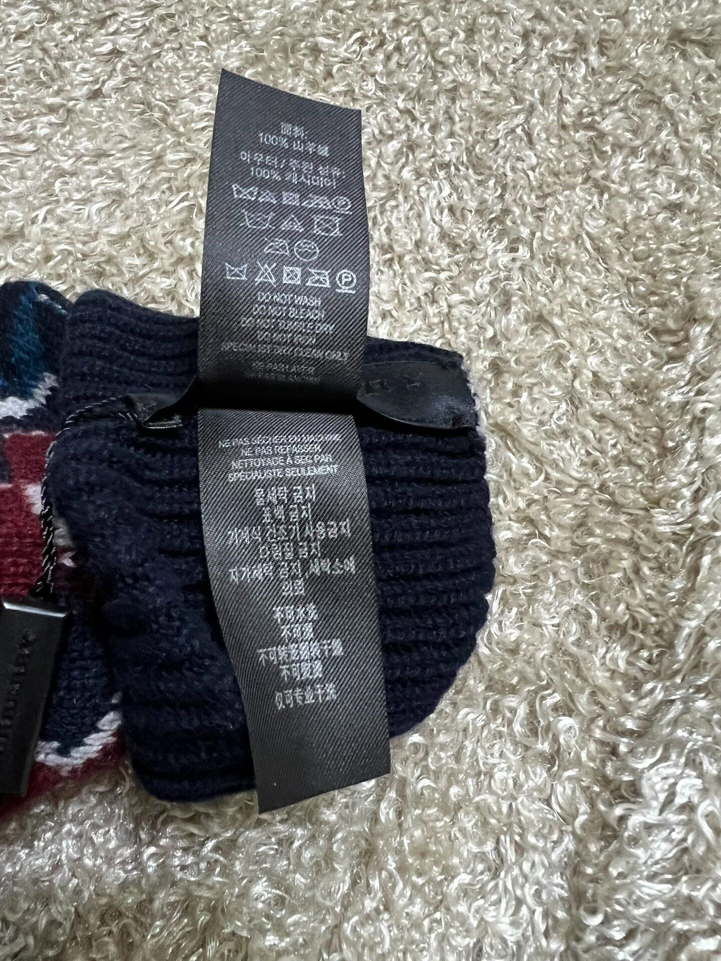 Burberry Prorsum Burberry Prorsum Men's Cashmere Gloves Size ONE SIZE - 6 Thumbnail