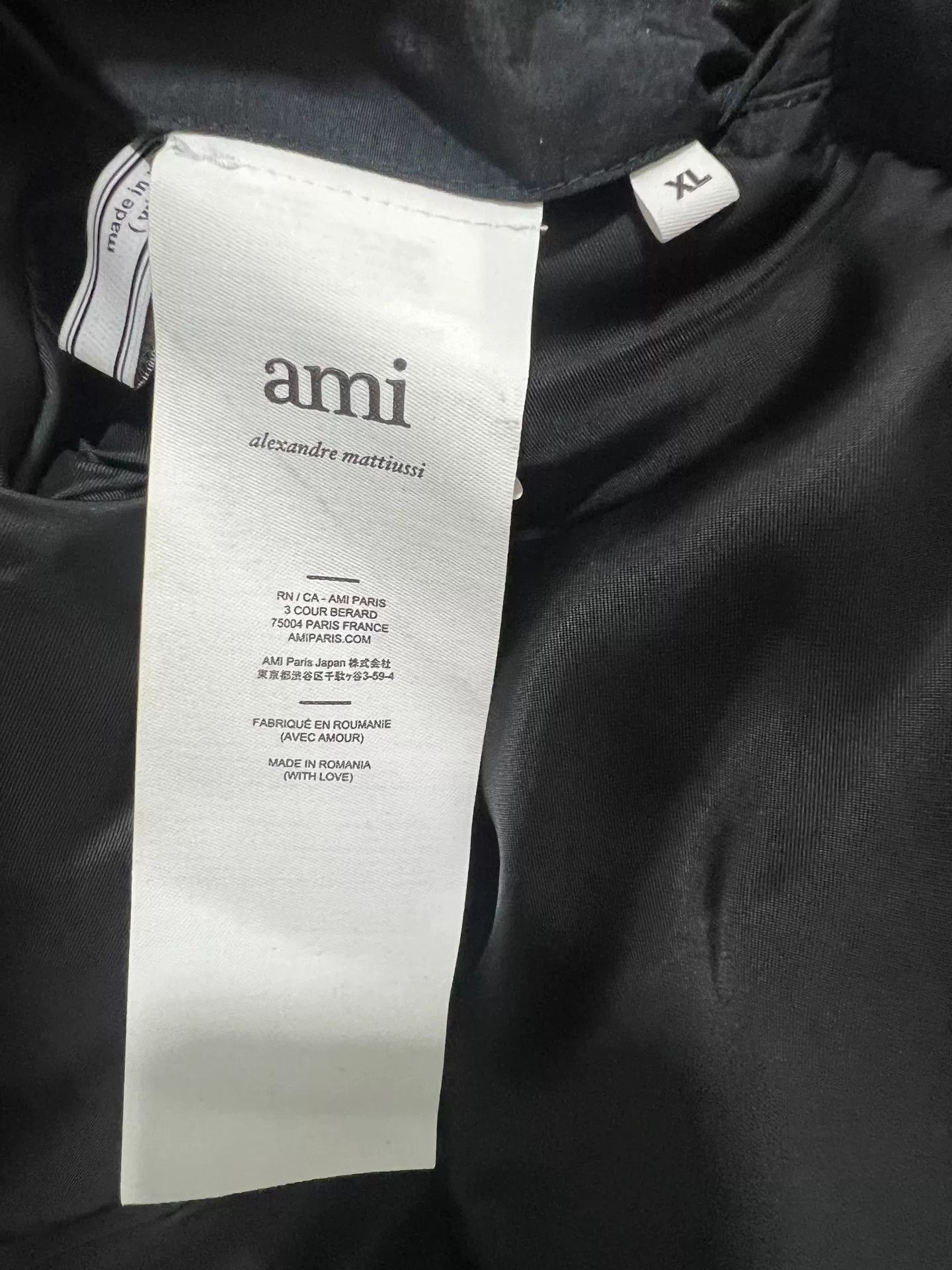 AMI Ami Paris Men's Casual Jacket Size US XL / EU 56 / 4 - 7 Thumbnail