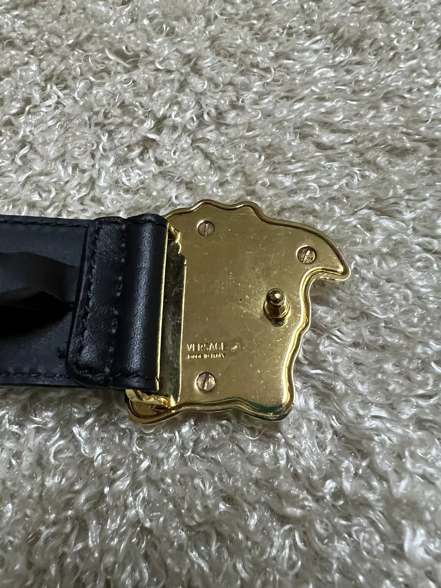 Versace Versace Men's Medusa Casual Belt Size ONE SIZE - 3 Thumbnail