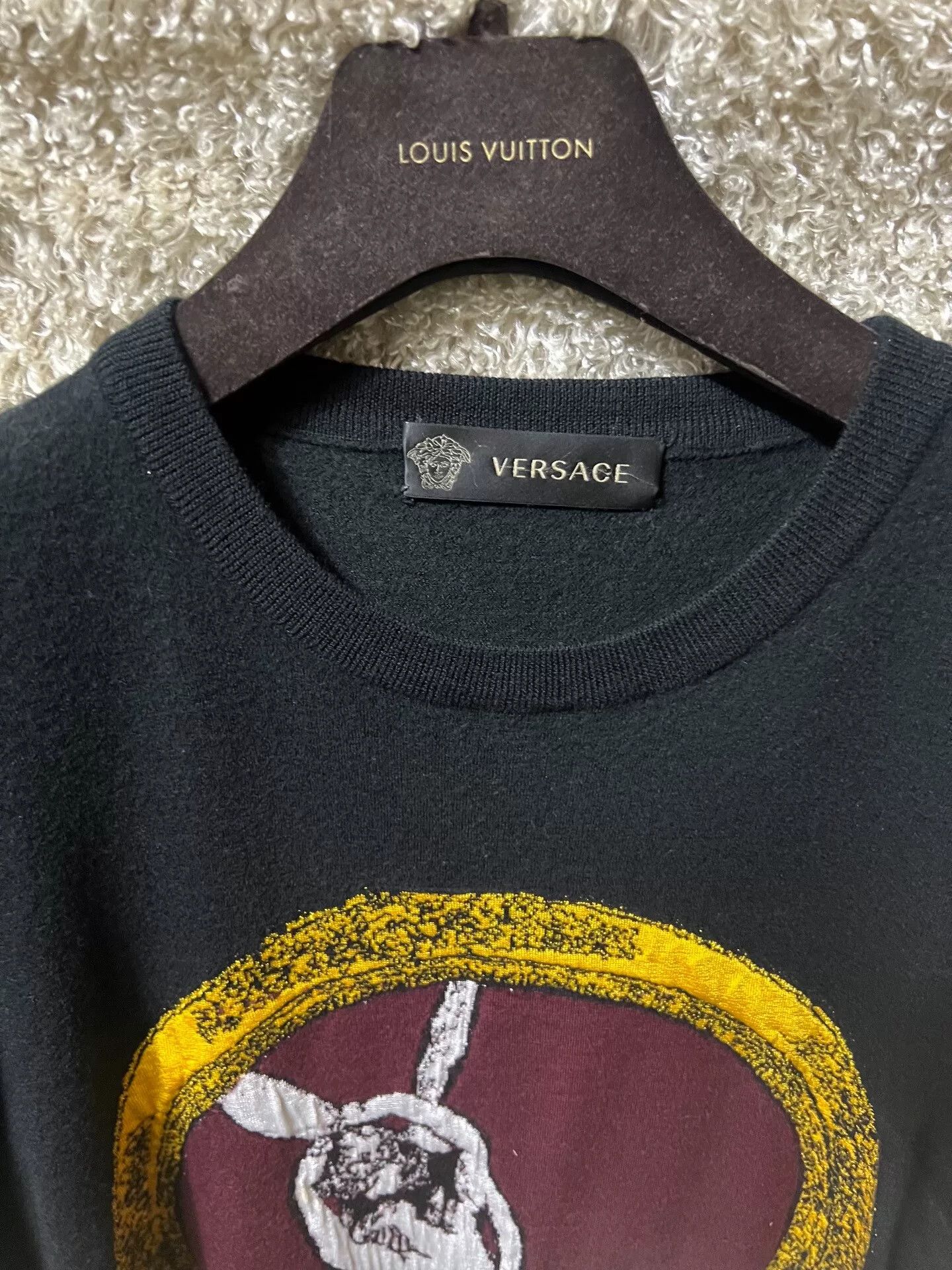 Versace Versace Men's Casual Crewneck Sweater Size US M / EU 48-50 / 2 - 4 Thumbnail