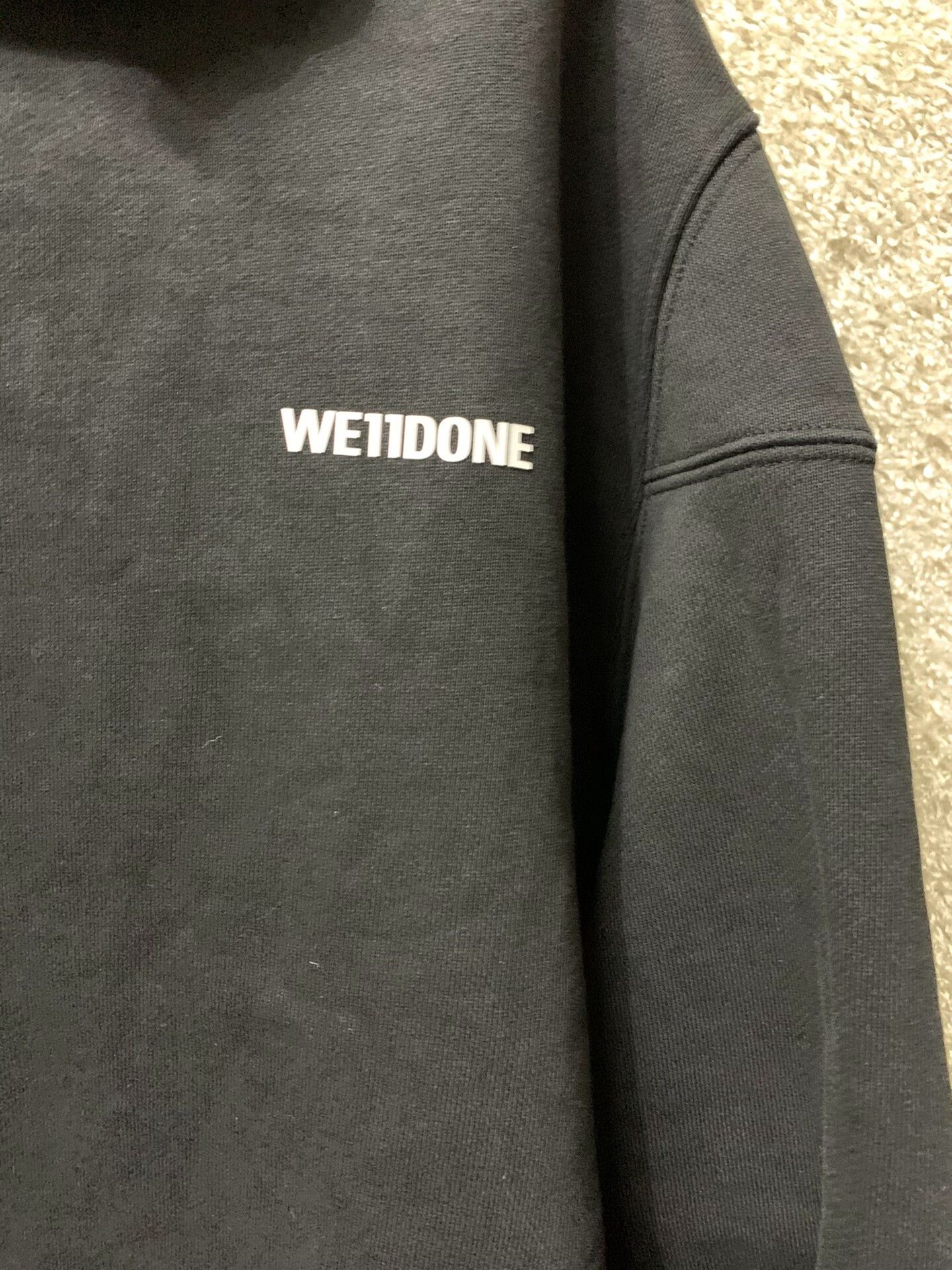 WE11DONE WETIDONE Men's Hoodie L Size US L / EU 52-54 / 3 - 2 Thumbnail