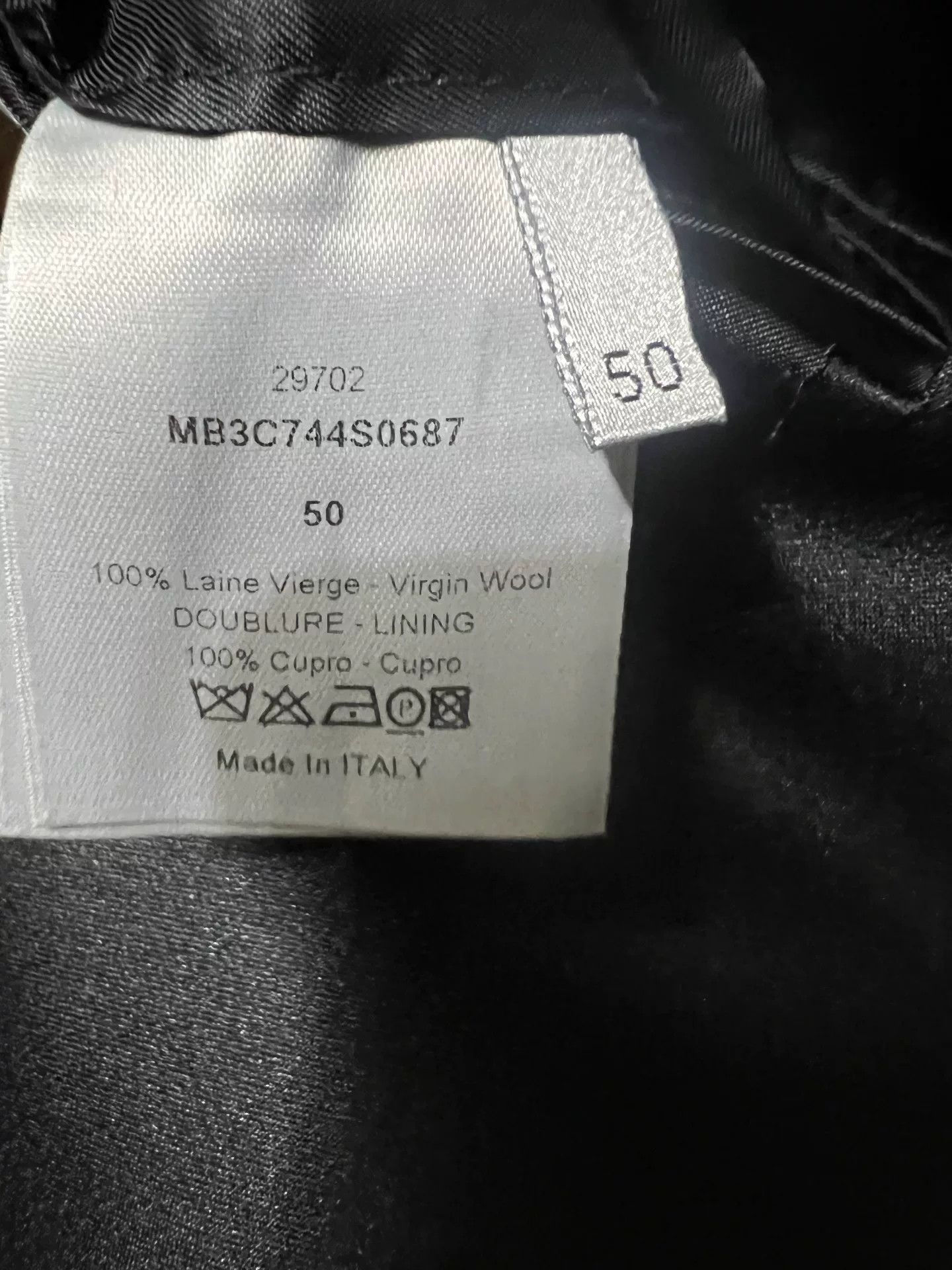 Dior Dior Homme Men's Smoking Jacket Size US M / EU 48-50 / 2 - 5 Thumbnail