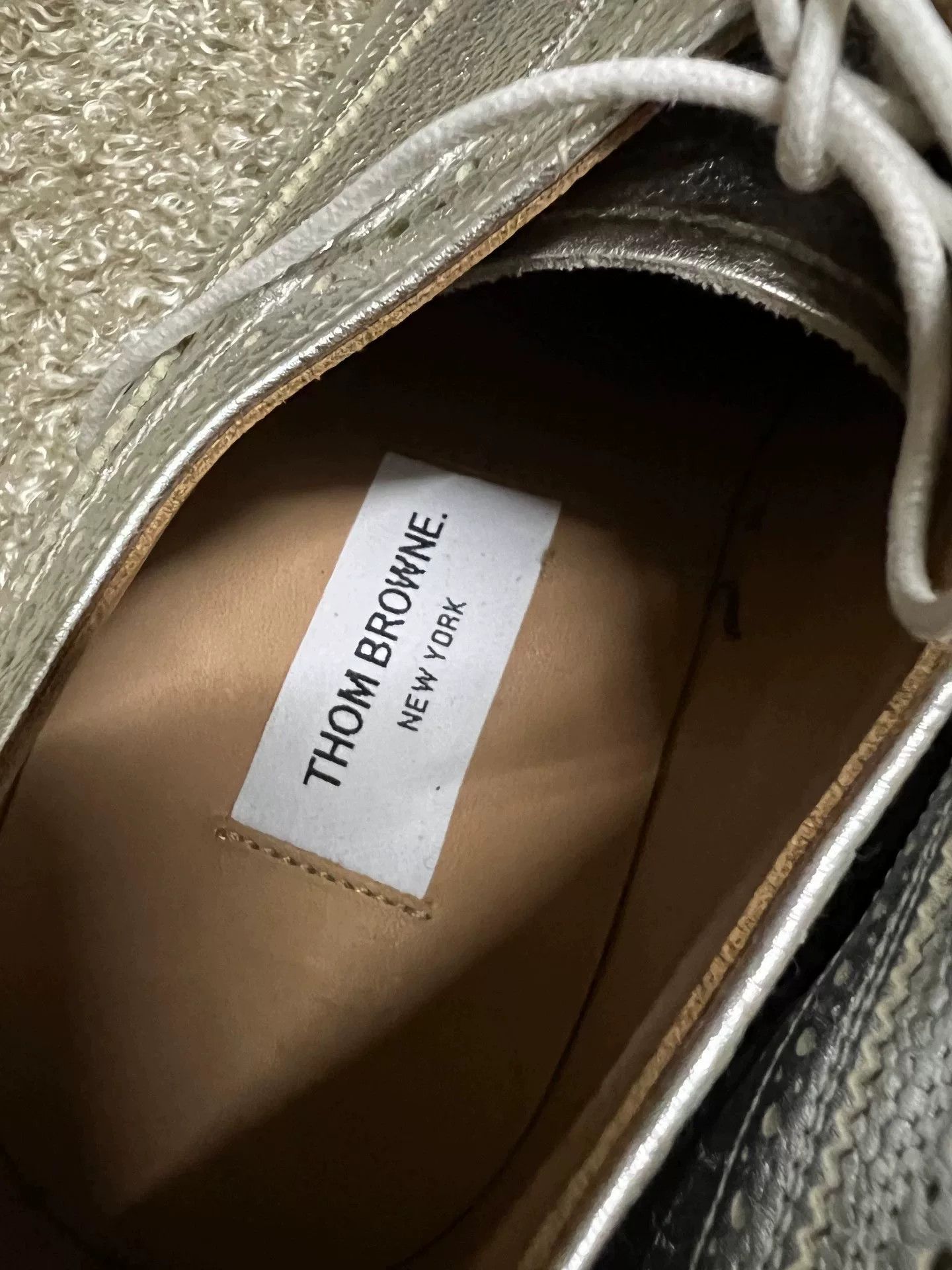 Thom Browne Thom Browne Men's Baroque Carved Leather Shoes Size US 10.5 / EU 43-44 - 4 Thumbnail