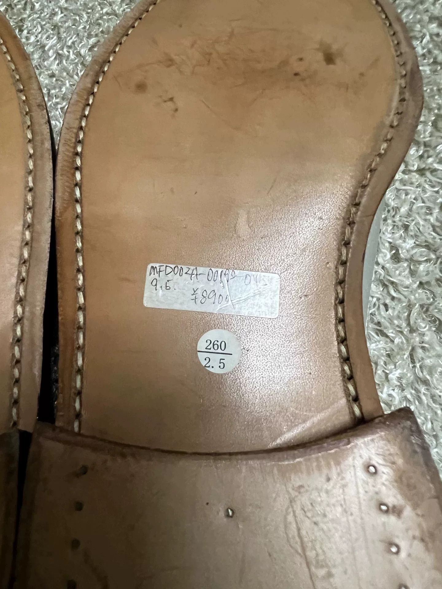 Thom Browne Thom Browne Men's Baroque Carved Leather Shoes Size US 10.5 / EU 43-44 - 6 Thumbnail