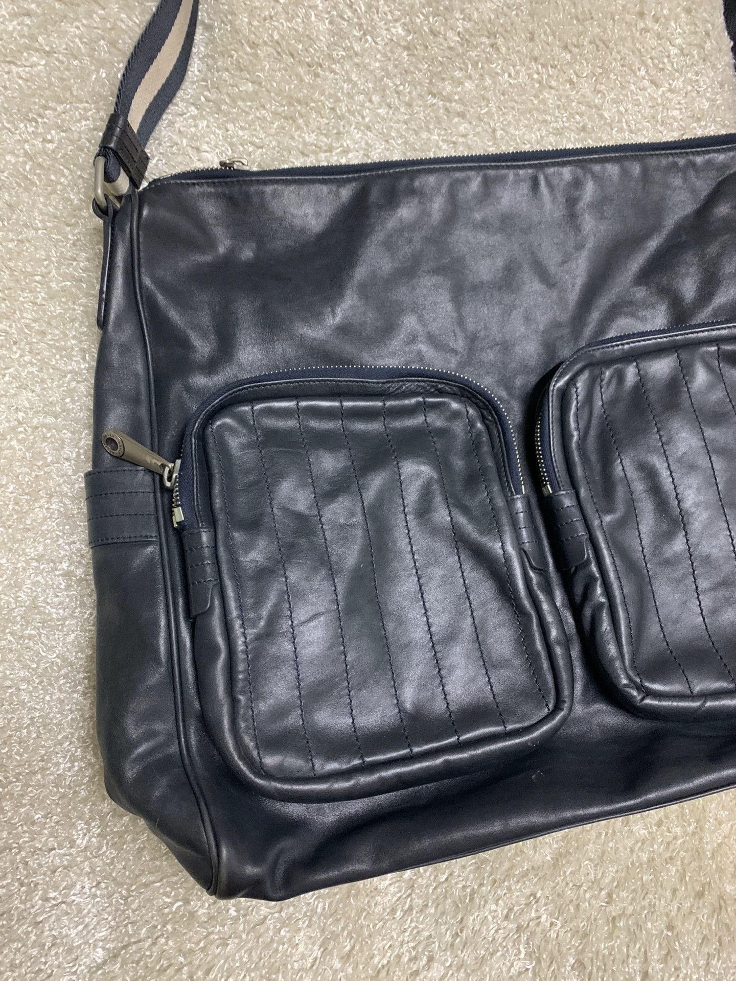 Bally Bally Men's Full Leather Large Reporter Bag Size ONE SIZE - 2 Thumbnail