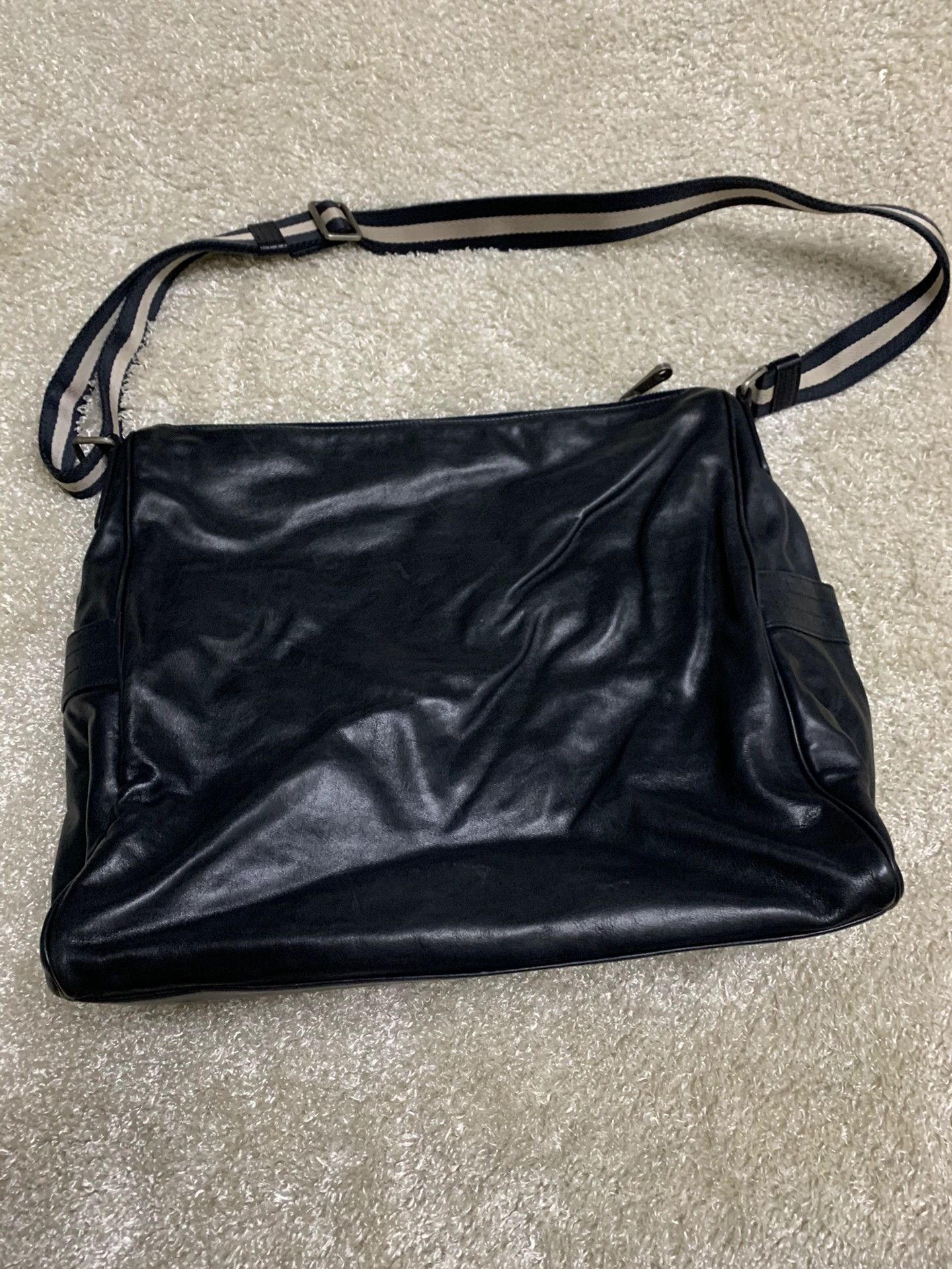 Bally Bally Men's Full Leather Large Reporter Bag Size ONE SIZE - 4 Thumbnail