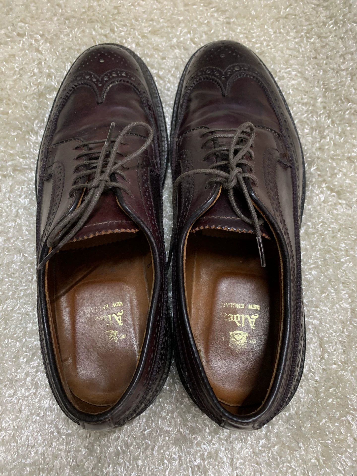 Alden Alden 975 Carved Men's US Made Shoes Size US 8 / EU 41 - 4 Thumbnail