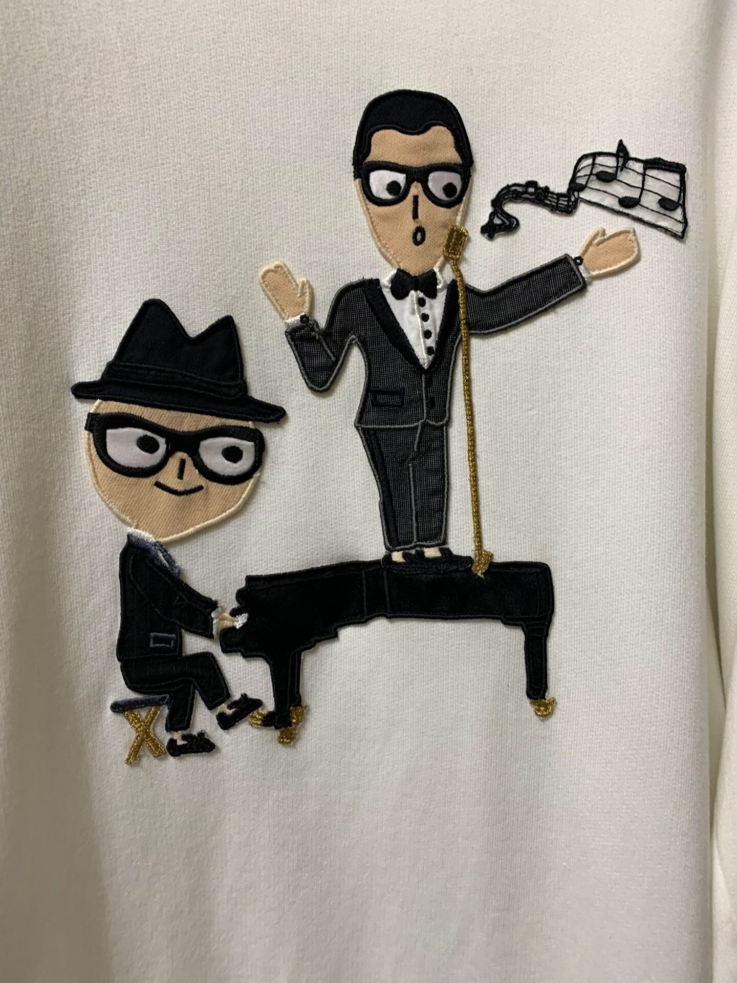 Dolce & Gabbana Dolce & Gabbana Men's Crewneck Sweatshirt Size US M / EU 48-50 / 2 - 2 Thumbnail