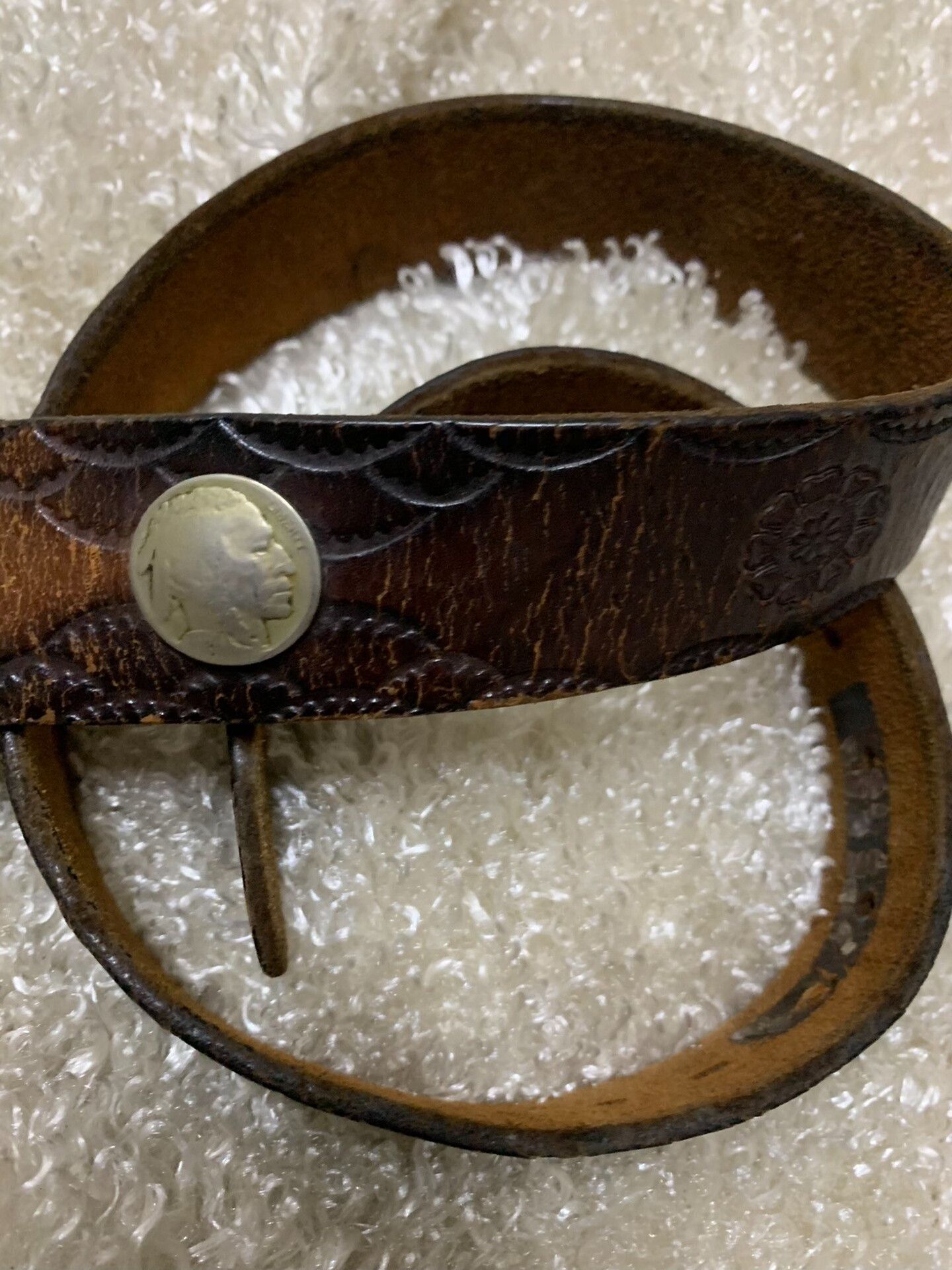 Harley Davidson Harley Davidson 1983 Men's Vintage Belt Size ONE SIZE - 3 Thumbnail