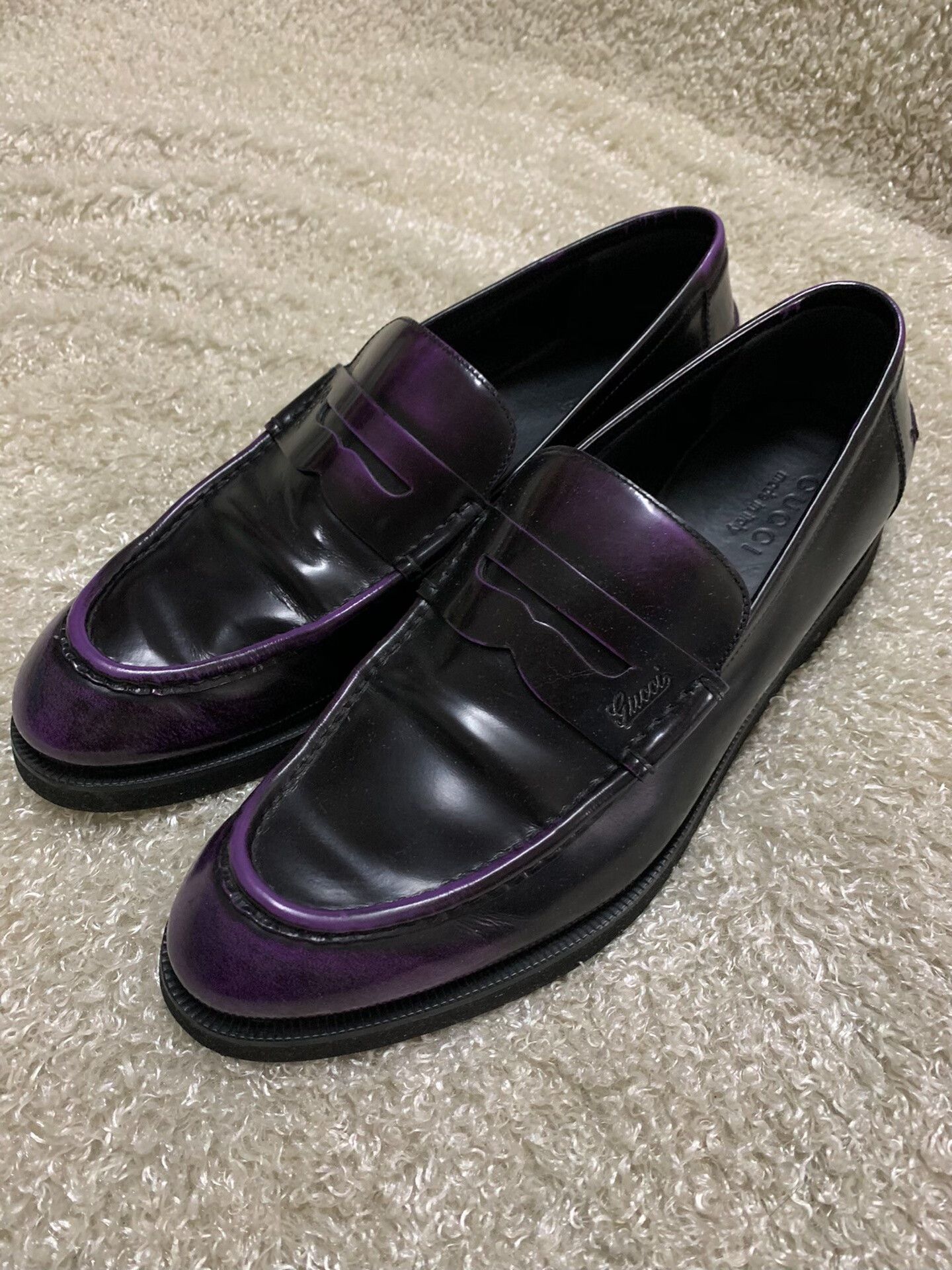 Gucci Gucci Men's Slip-On Loafer Shoes Size US 8 / EU 41 - 2 Thumbnail