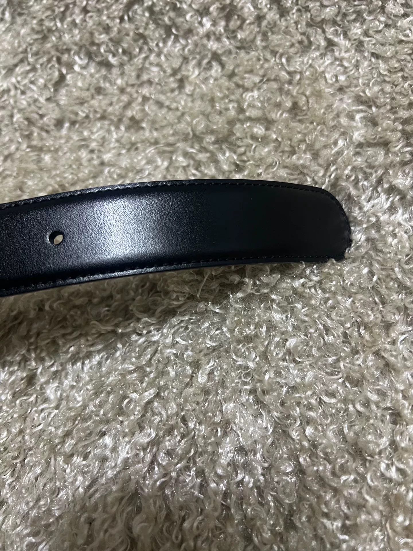 Montblanc Montblanc Men's Full Leather Pin Buckle Belt Size ONE SIZE - 7 Thumbnail