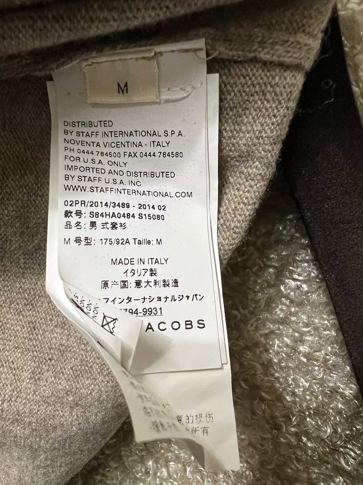 Marc Jacobs Marc Jacobs Men's Italian Wool Sweater Size US M / EU 48-50 / 2 - 8 Thumbnail