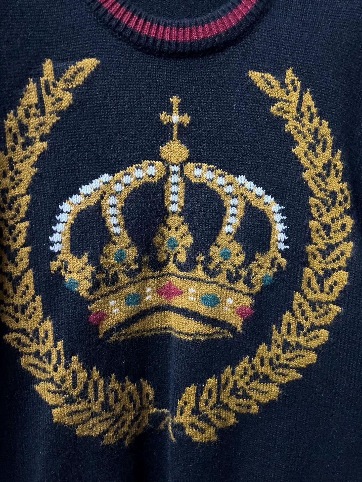 Dolce & Gabbana Dolce & Gabbana Men's Cashmere Sweater Size US M / EU 48-50 / 2 - 3 Thumbnail