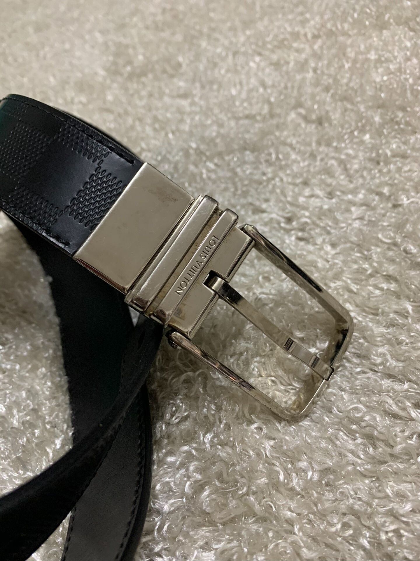 Louis Vuitton Louis Vuitton Men's Reversible Belt Size ONE SIZE - 2 Thumbnail