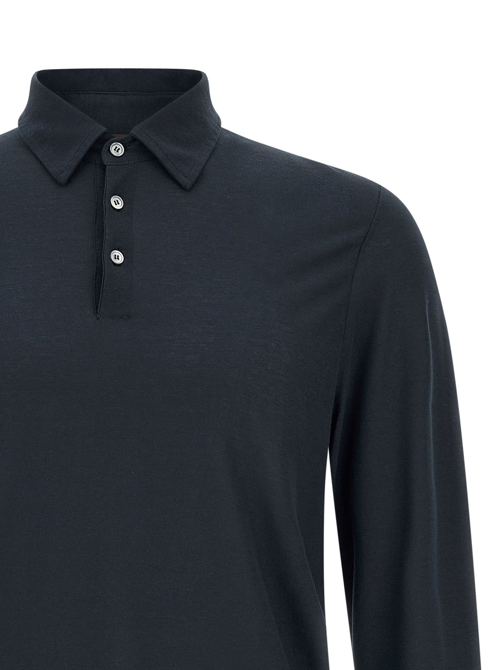 Zanone 'Ice Cotton' polo shirt Size US XXL / EU 58 / 5 - 3 Thumbnail