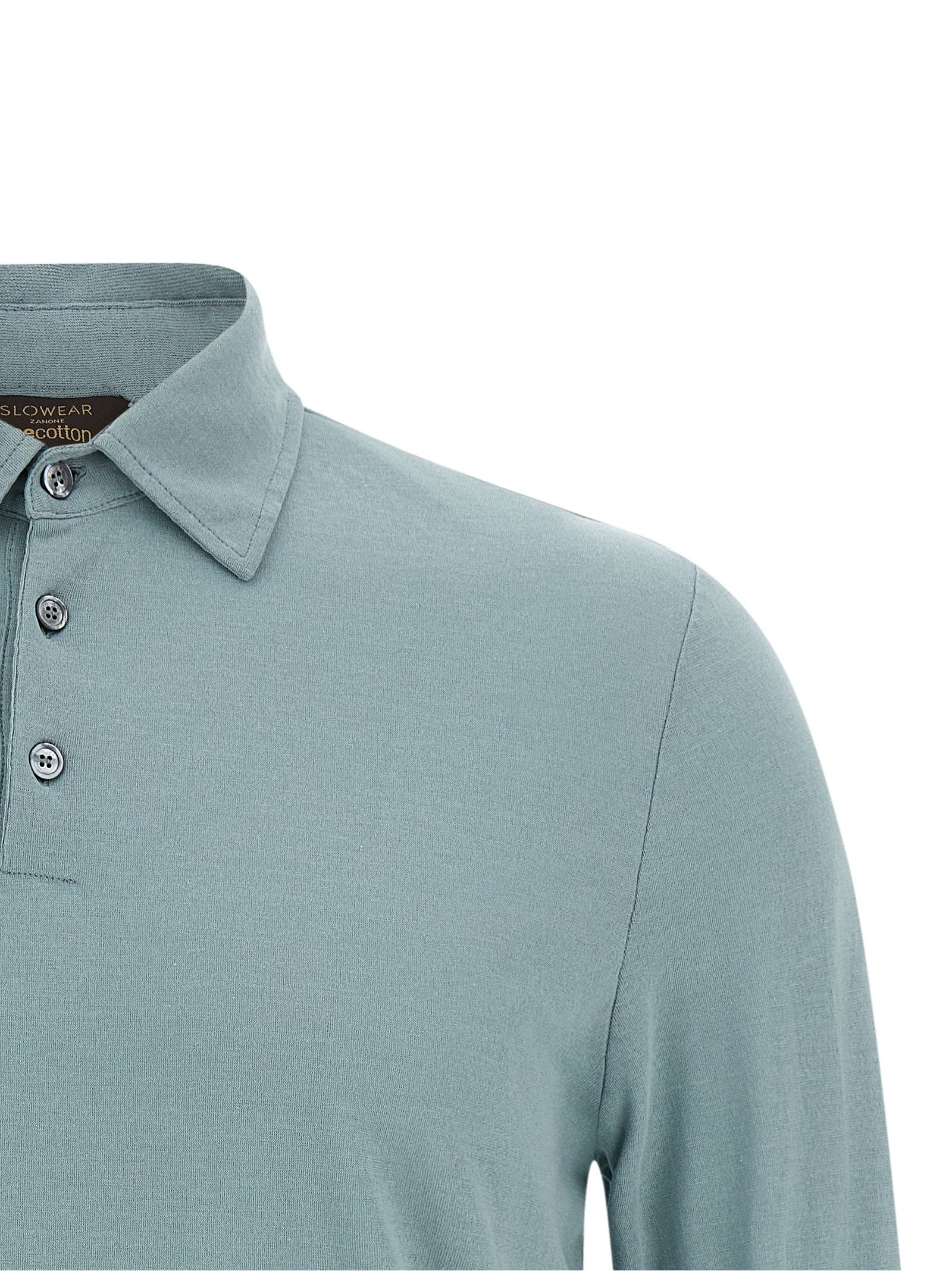 Zanone 'Ice Cotton' polo shirt Size US XL / EU 56 / 4 - 3 Thumbnail
