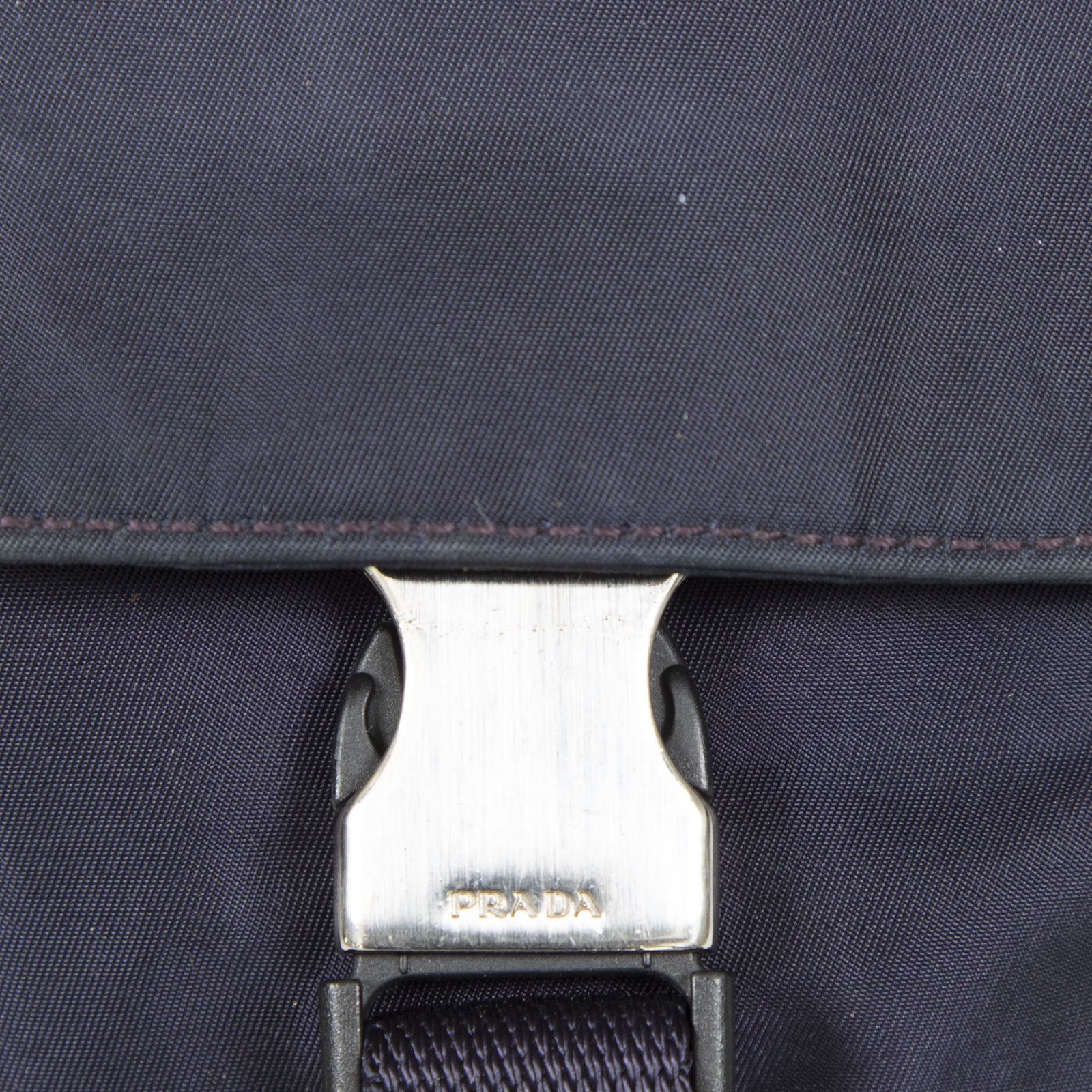 Prada Navy Nylon Convertible Bag Size ONE SIZE - 6 Thumbnail