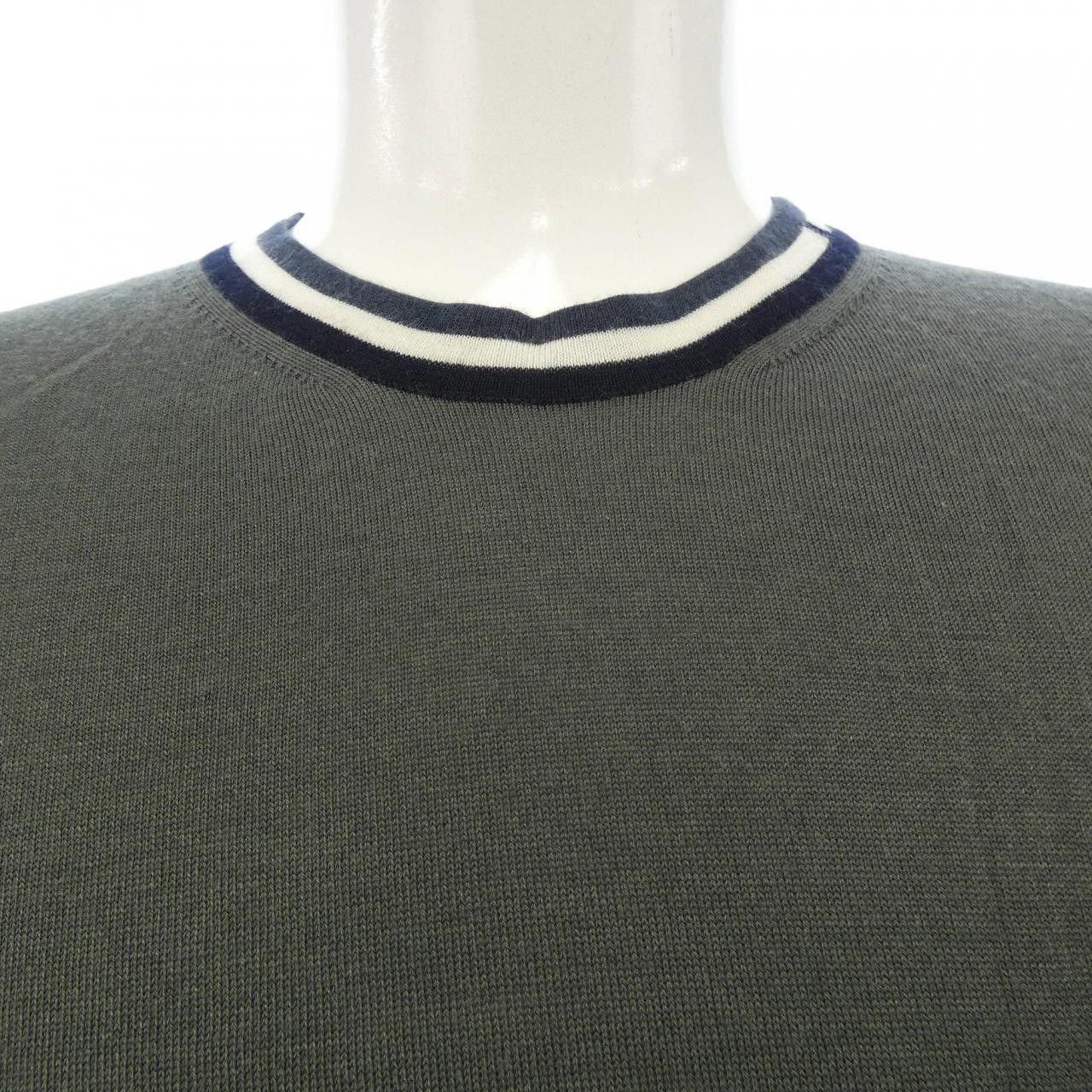 Hermes Hermes Hermes 567135HA Silk Cashmere Knit M Textile Tops DUTY FREE for USA Size ONE SIZE - 5 Thumbnail