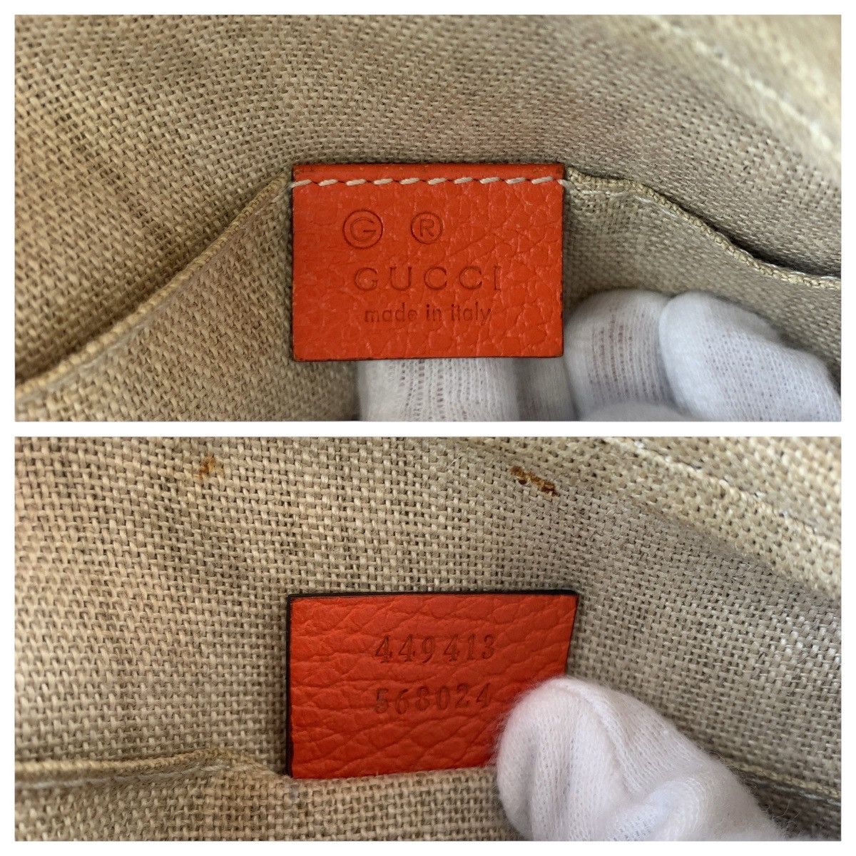 Gucci Gucci Gucci GG Canvas Leather Shoulder Bag Leather Shoulder Bag 449413 DUTY FREE for USA Size ONE SIZE - 4 Thumbnail