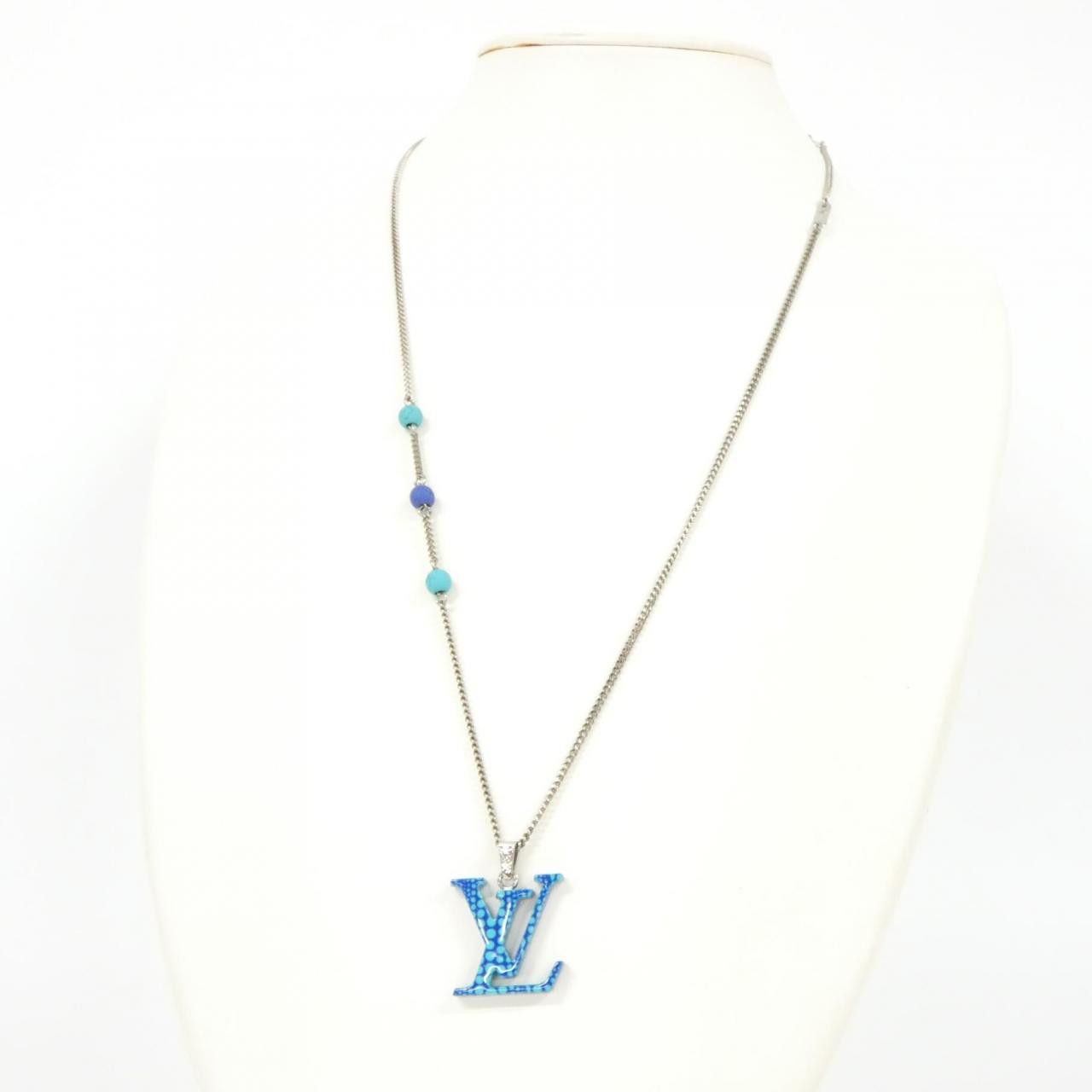 Louis Vuitton Louis Vuitton Louis Vuitton LV X YK Pendant Necklace Precious Metal Necklace M01093 DUTY FREE for USA Size ONE SIZE - 5 Thumbnail