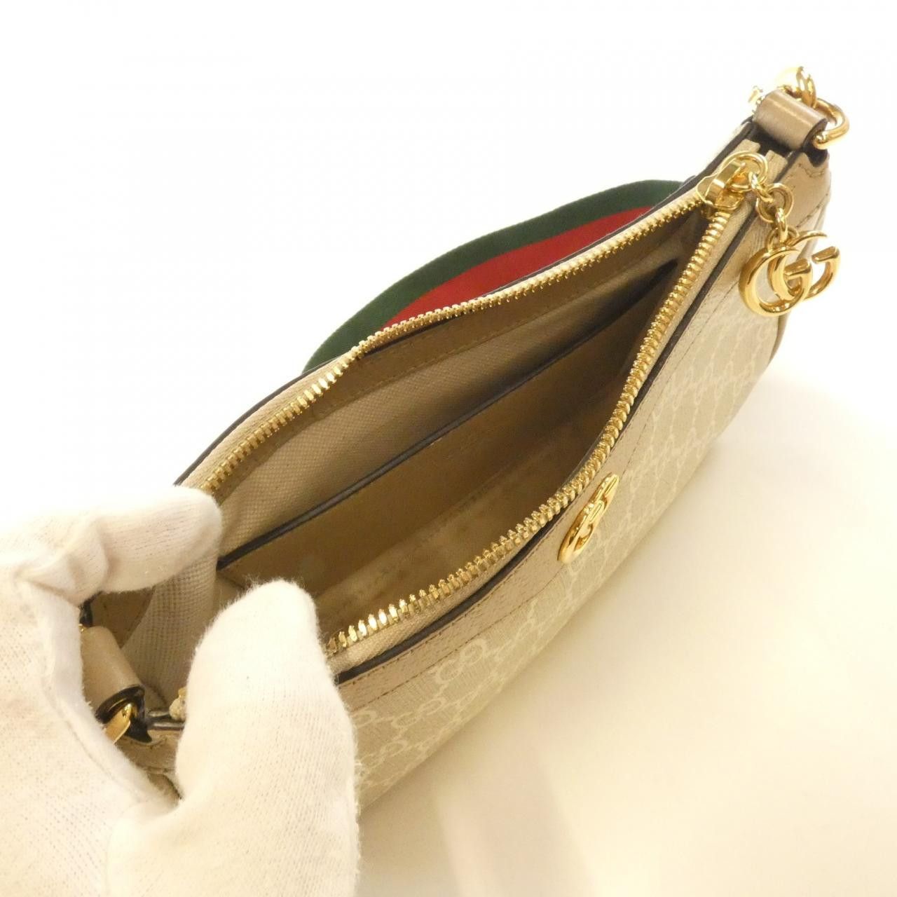 Gucci Gucci Gucci Ophidia GG Supreme Canvas Shoulder Bag Textile Shoulder Bag 735132UULAG DUTY FREE for USA Size ONE SIZE - 7 Thumbnail
