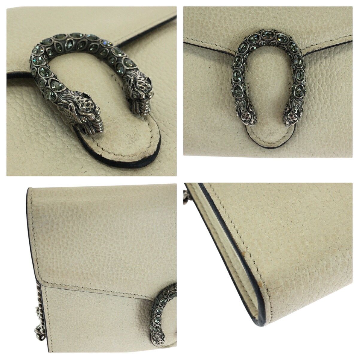 Gucci Gucci Gucci Dionysus Leather Chain Shoulder Bag Leather Shoulder Bag 401231 DUTY FREE for USA Size ONE SIZE - 5 Thumbnail