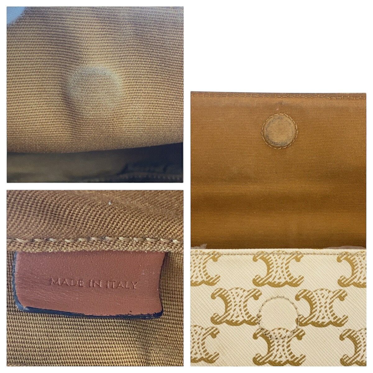 Celine Celine CELINE Triomphe PVC Shoulder Bag Plastic / Synthetic Crossbody Bag DUTY FREE for USA Size ONE SIZE - 5 Thumbnail