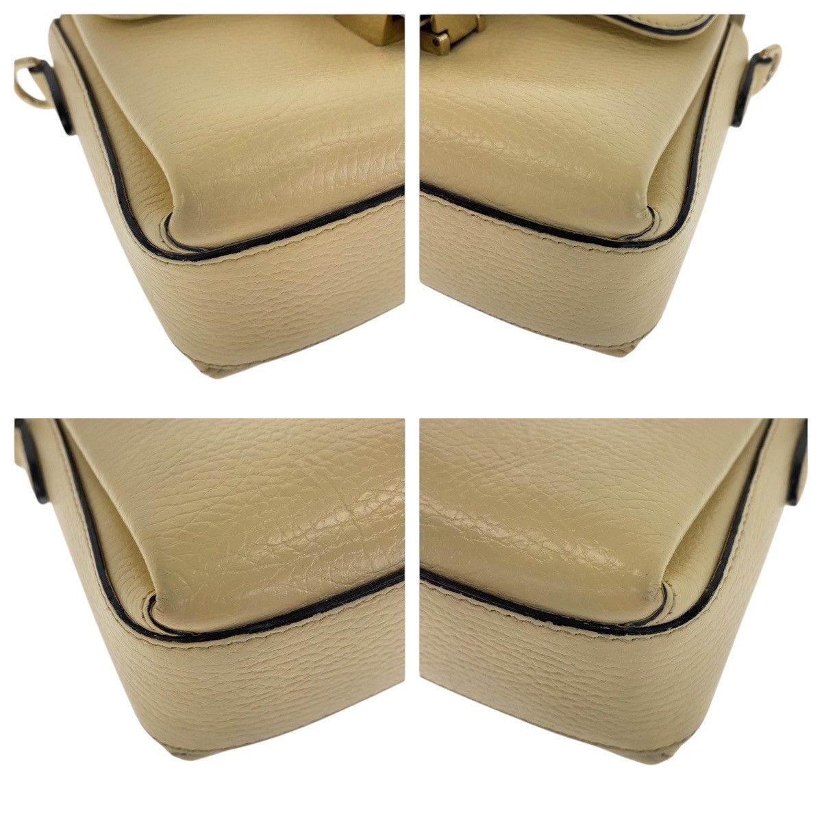 Gucci Gucci Gucci Interlocking Leather Shoulder Bag Leather Crossbody Bag 607720 DUTY FREE for USA Size ONE SIZE - 3 Thumbnail