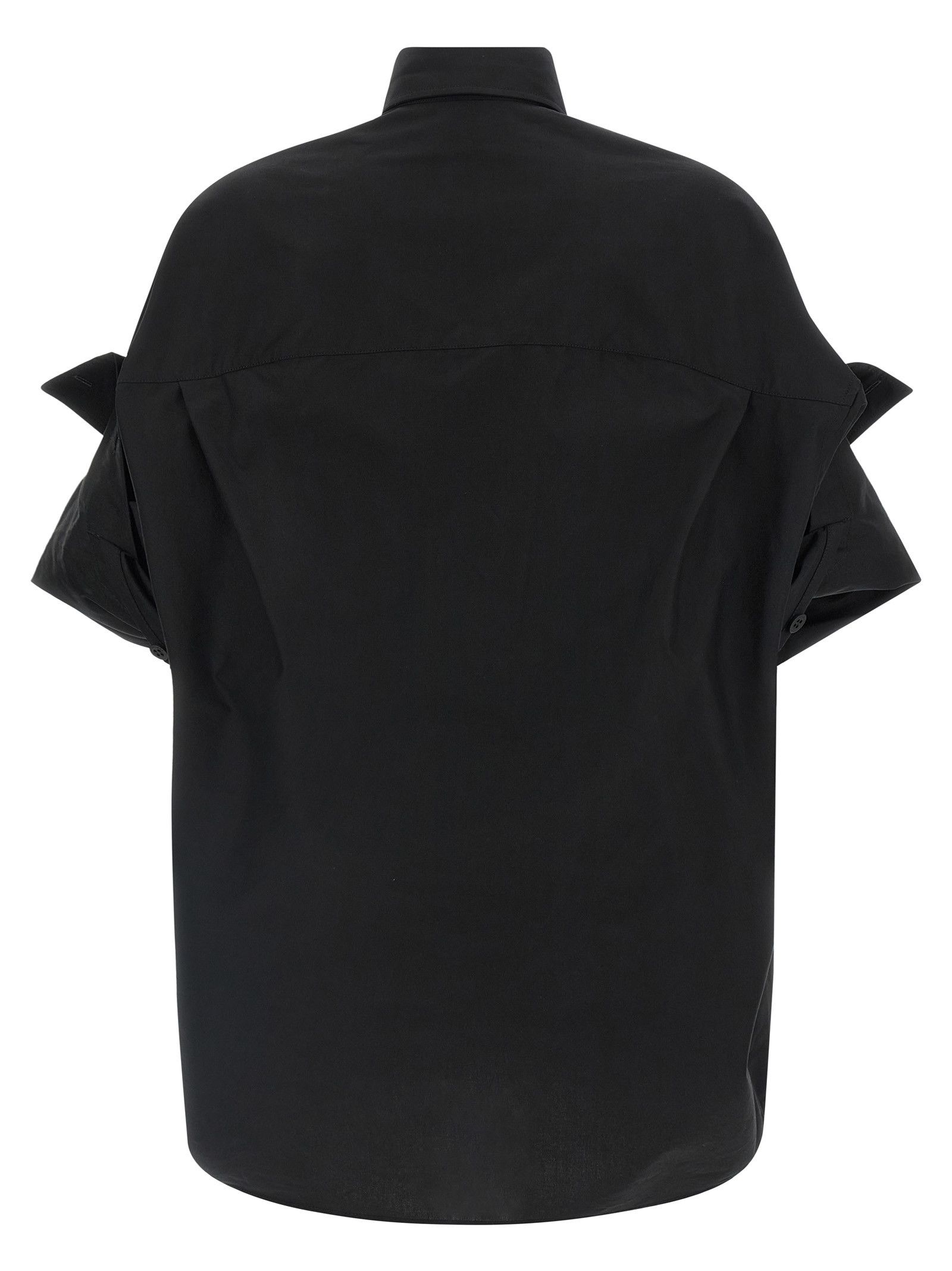 Balenciaga Turned-up cuffed shirt Size XS / US 0-2 / IT 36-38 - 2 Thumbnail