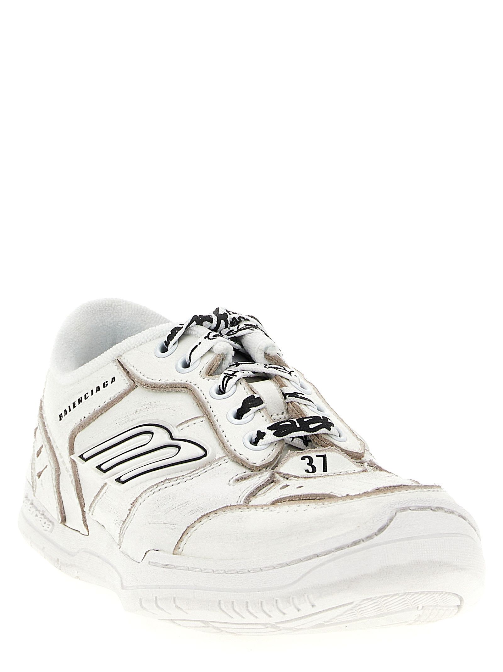 Balenciaga 'Hamptons Worn-Out Medio' sneakers Size US 8 / IT 38 - 2 Thumbnail