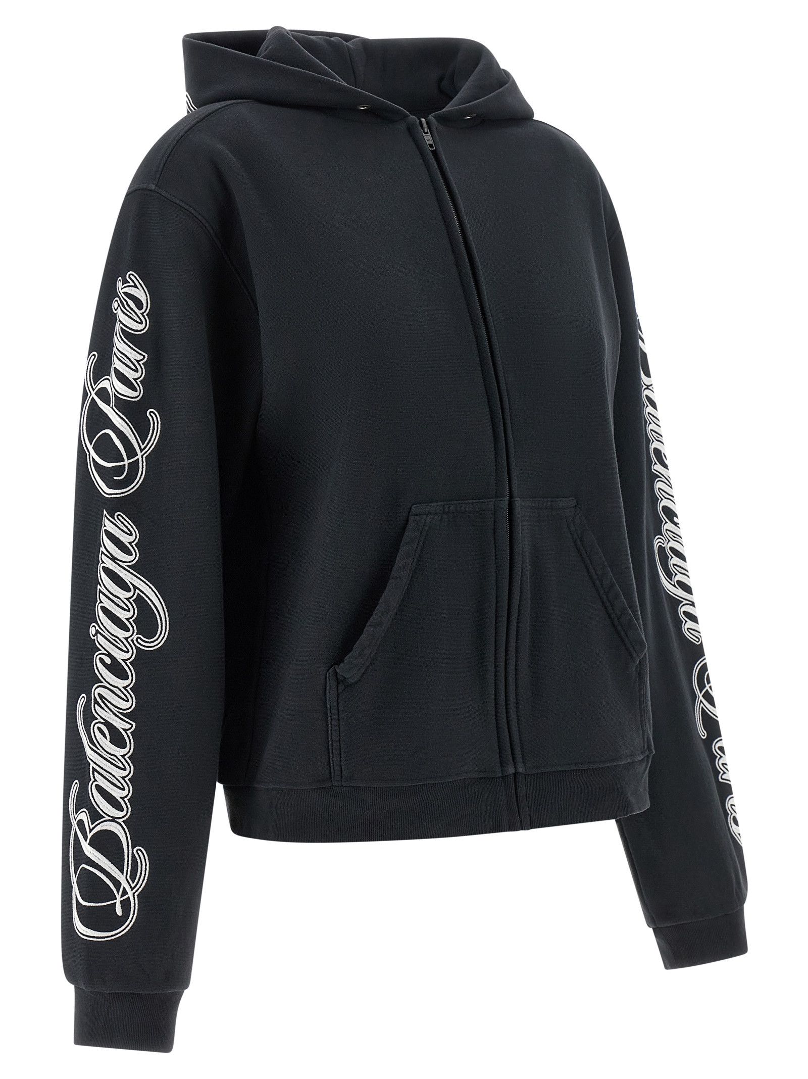 Balenciaga 'Cursive' hoodie Size XXS / US 00 / IT 34 - 3 Thumbnail
