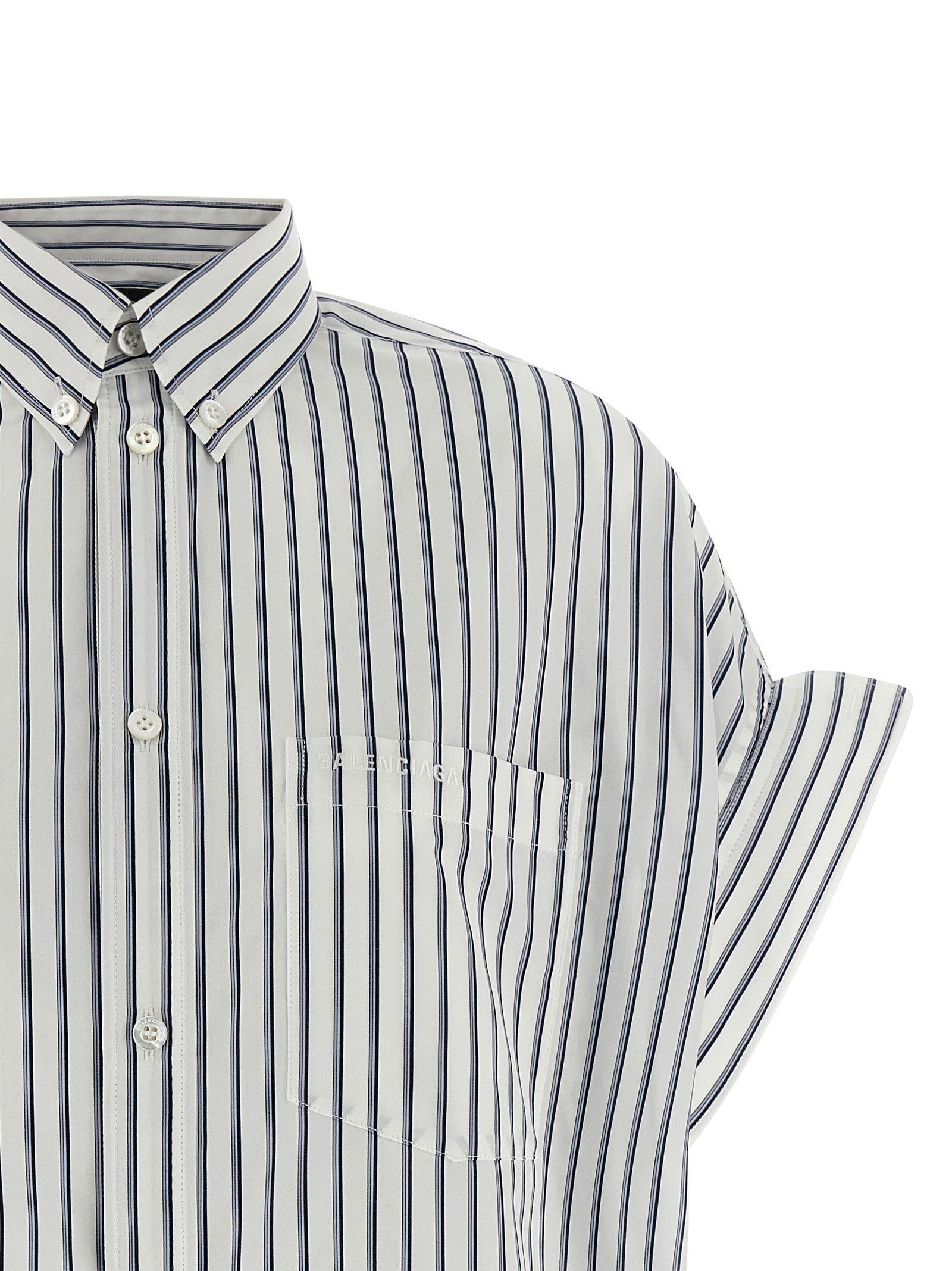 Balenciaga Striped shirt Size XS / US 0-2 / IT 36-38 - 3 Thumbnail