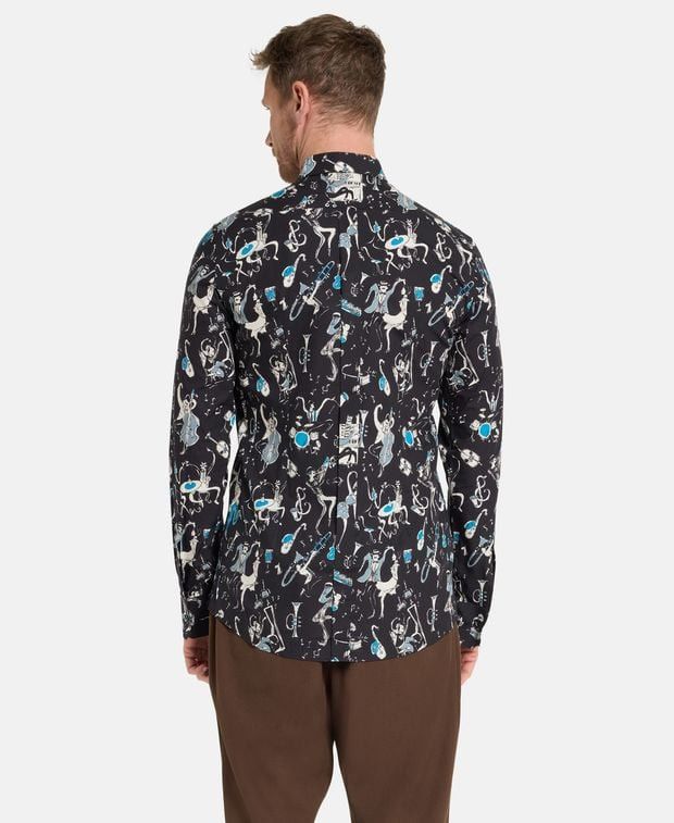 Dolce & Gabbana Long-sleeved shirt Size US M / EU 48-50 / 2 - 2 Thumbnail