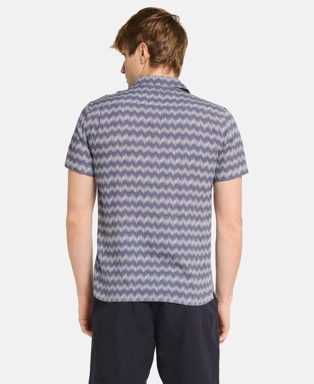 Orlebar Brown Linen-blend short sleeved shirt Size US M / EU 48-50 / 2 - 2 Thumbnail